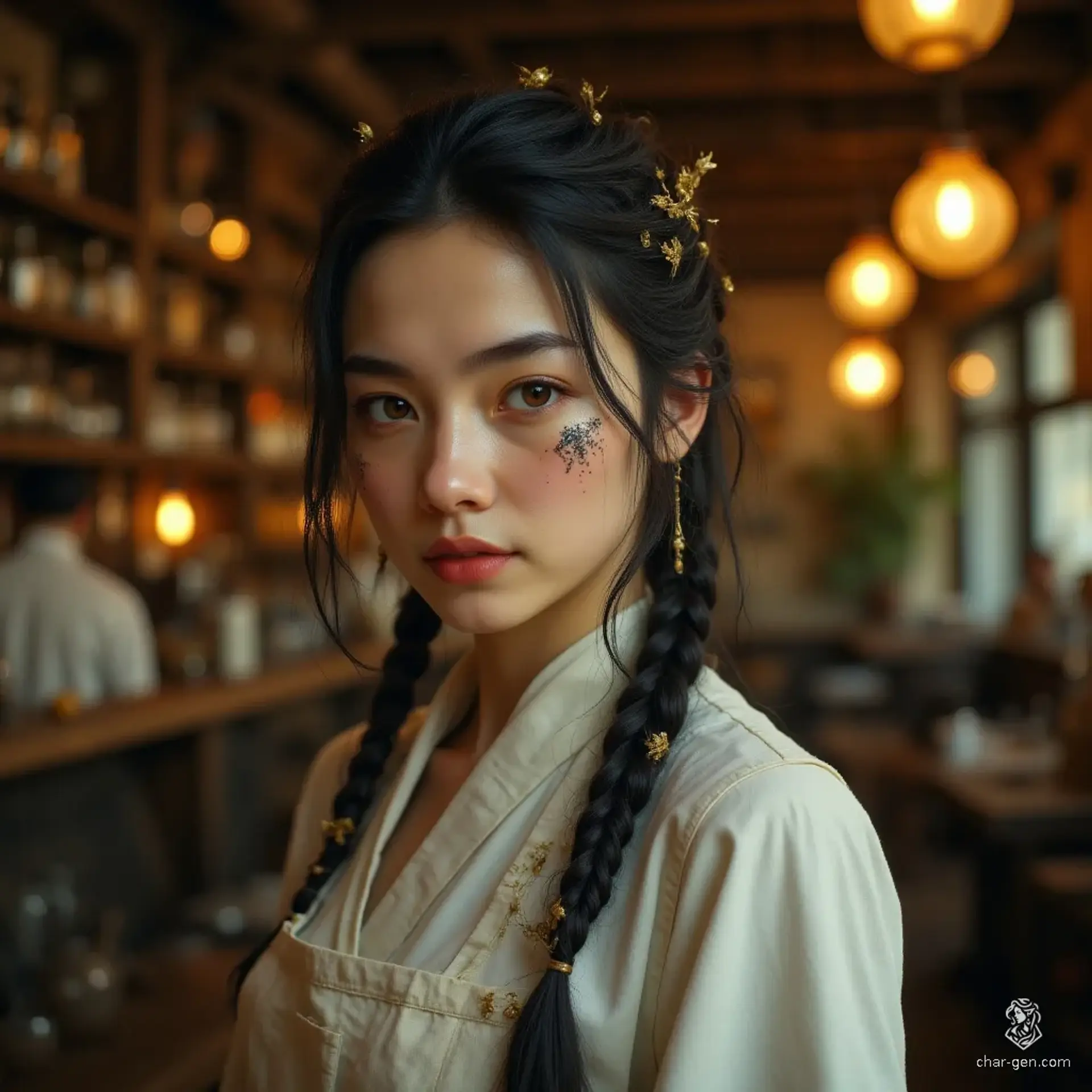 Mika Tanabe - AI-generated fantasy NPC