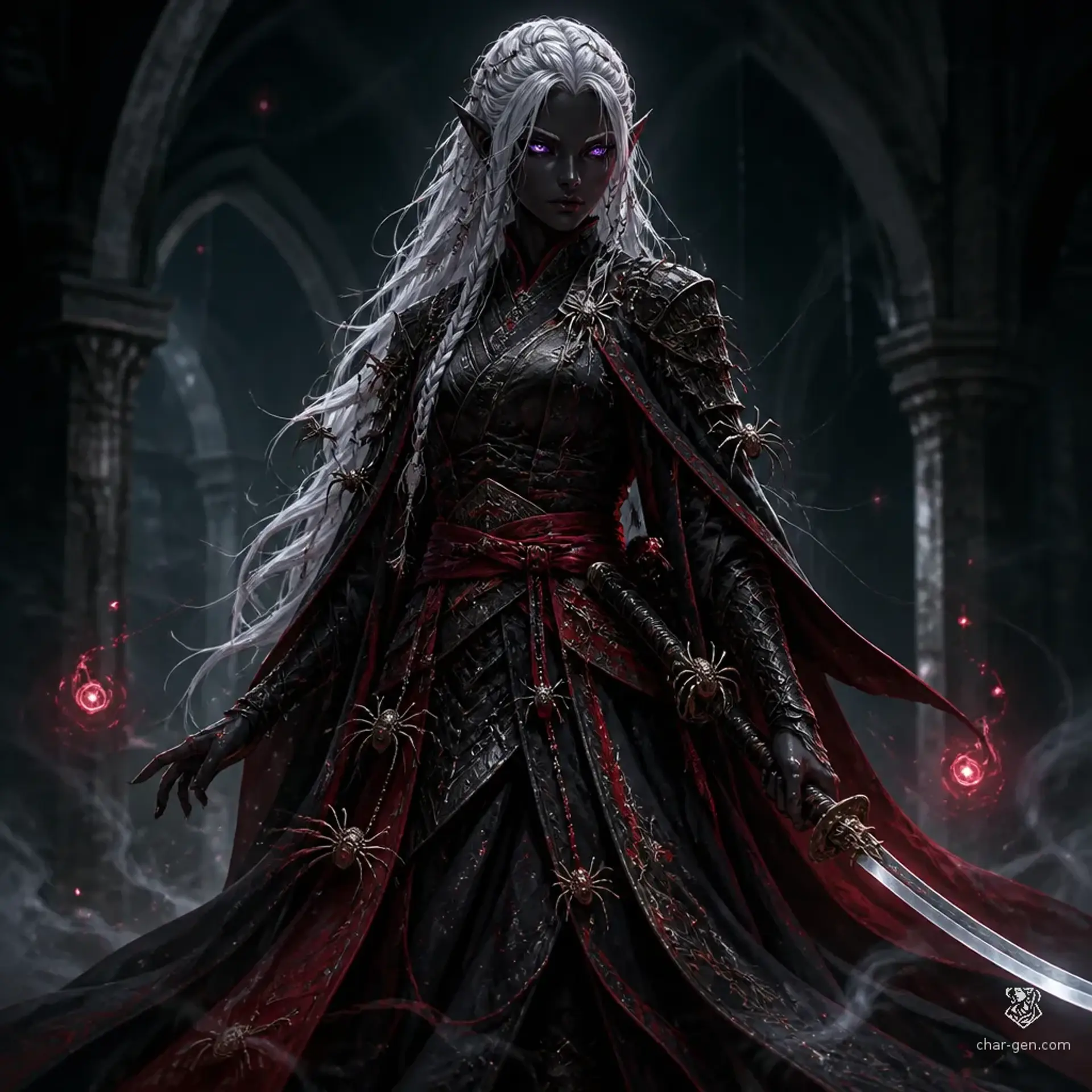Aurelia Malice - AI-generated fantasy Character