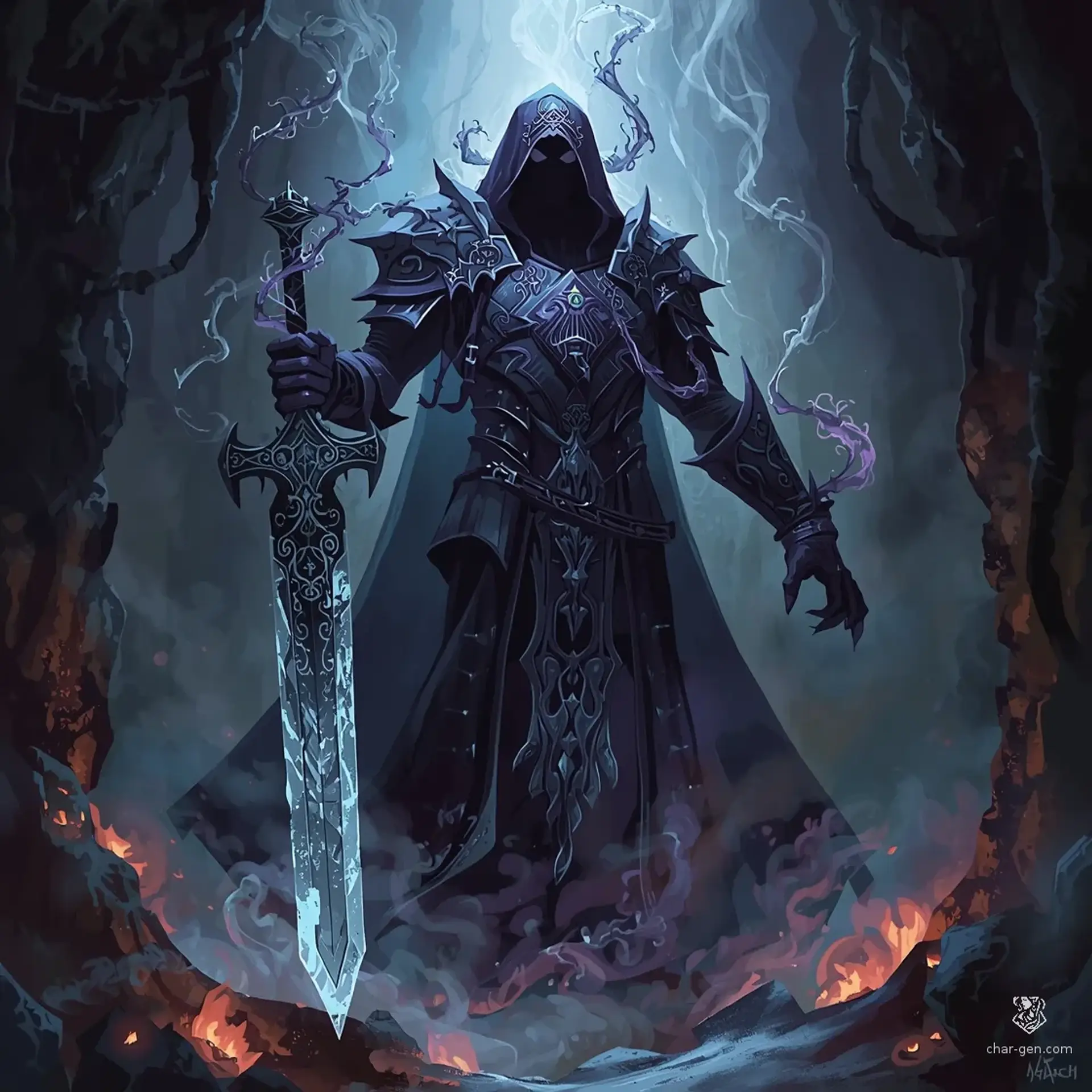 Shadow Sentinel | Fantasy Monster Generated by CharGen
