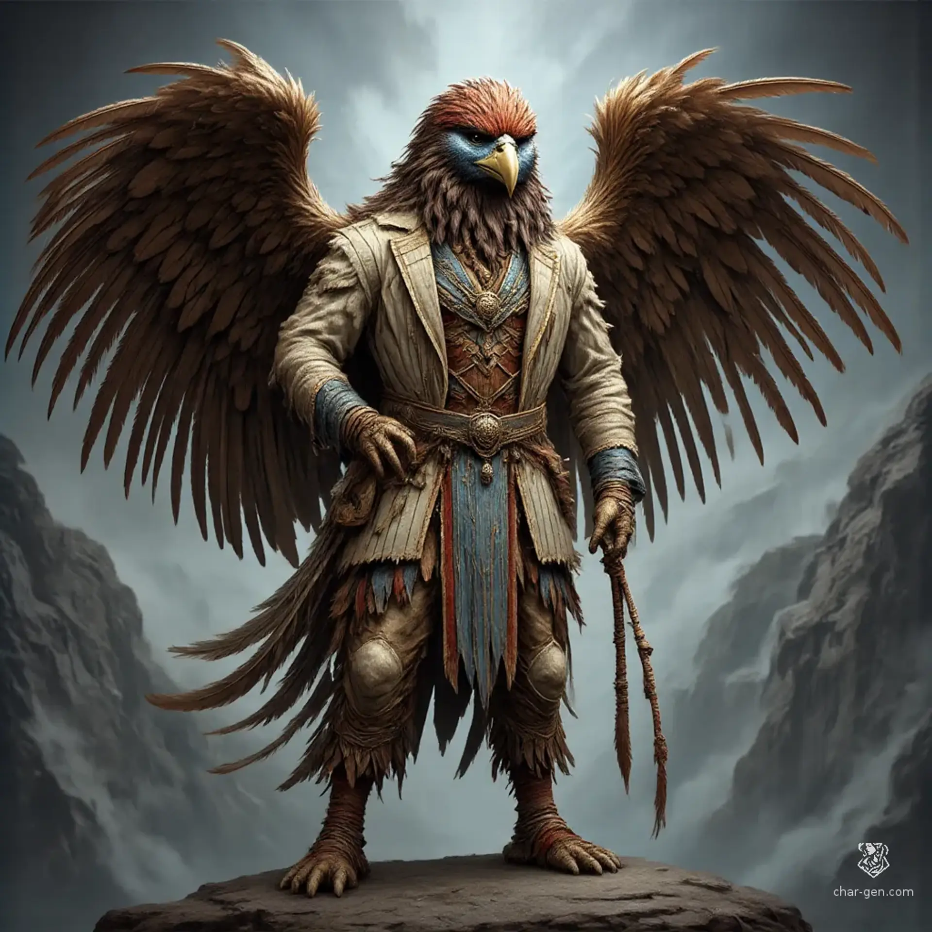 Jean Claude Virelle - AI-generated fantasy NPC