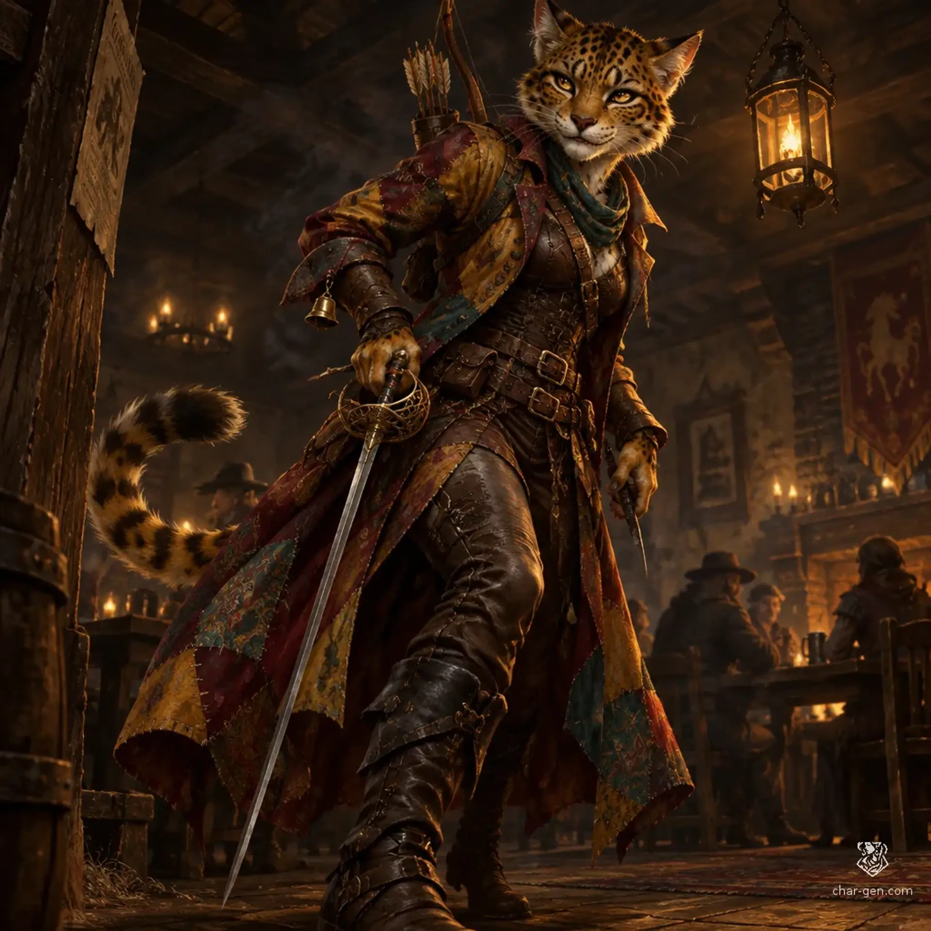 NIM - AI-generated fantasy Character