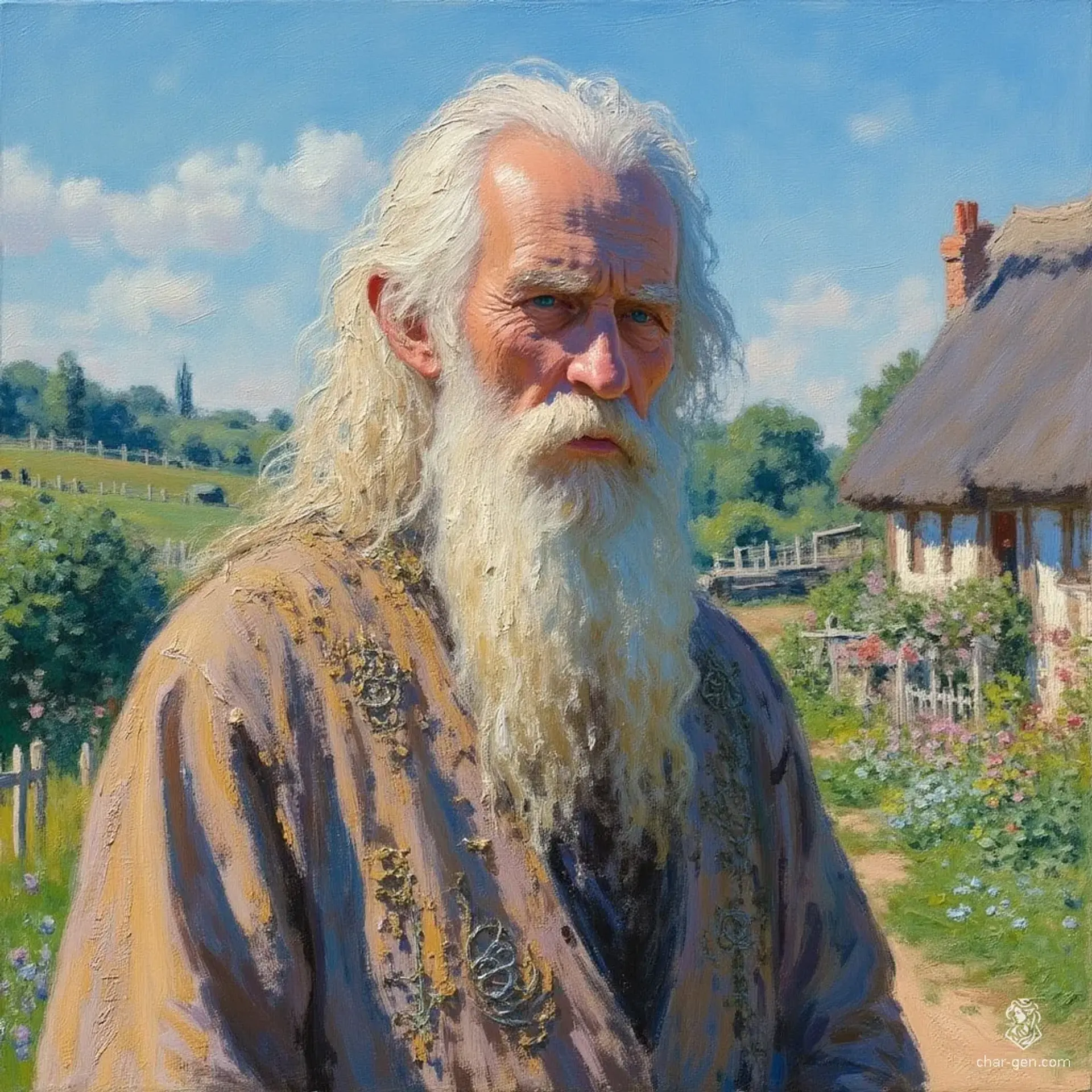 Eldric Thalren - AI-generated fantasy NPC