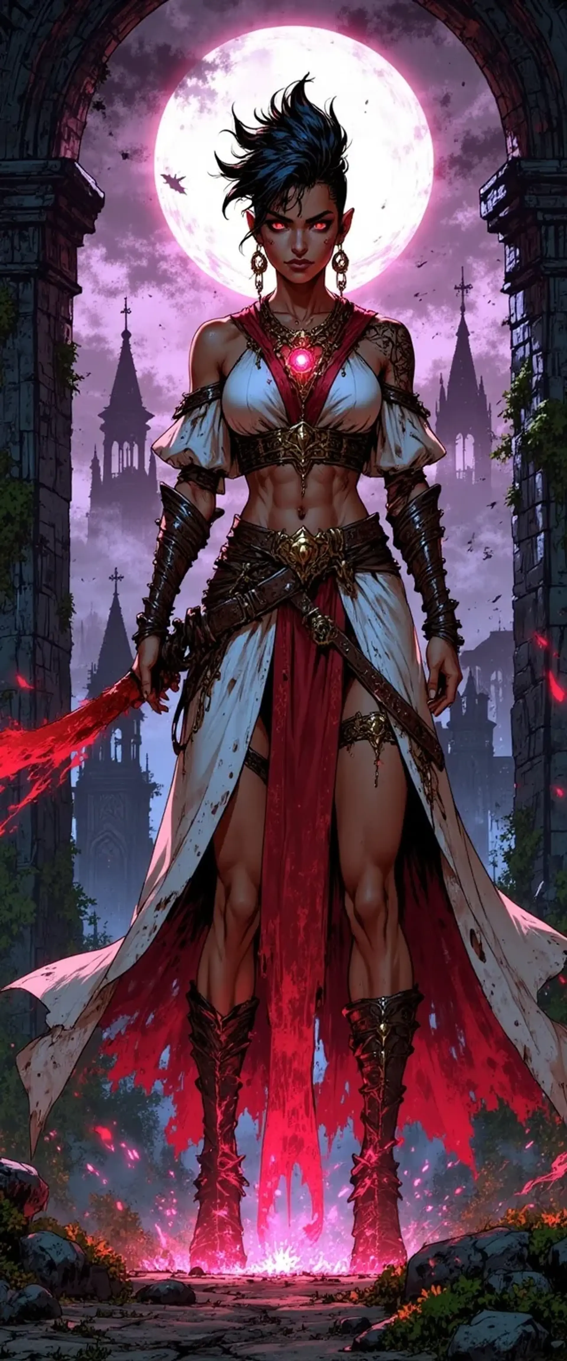 Shadowhalo Matron | Monster Fantasy Art | CharGen