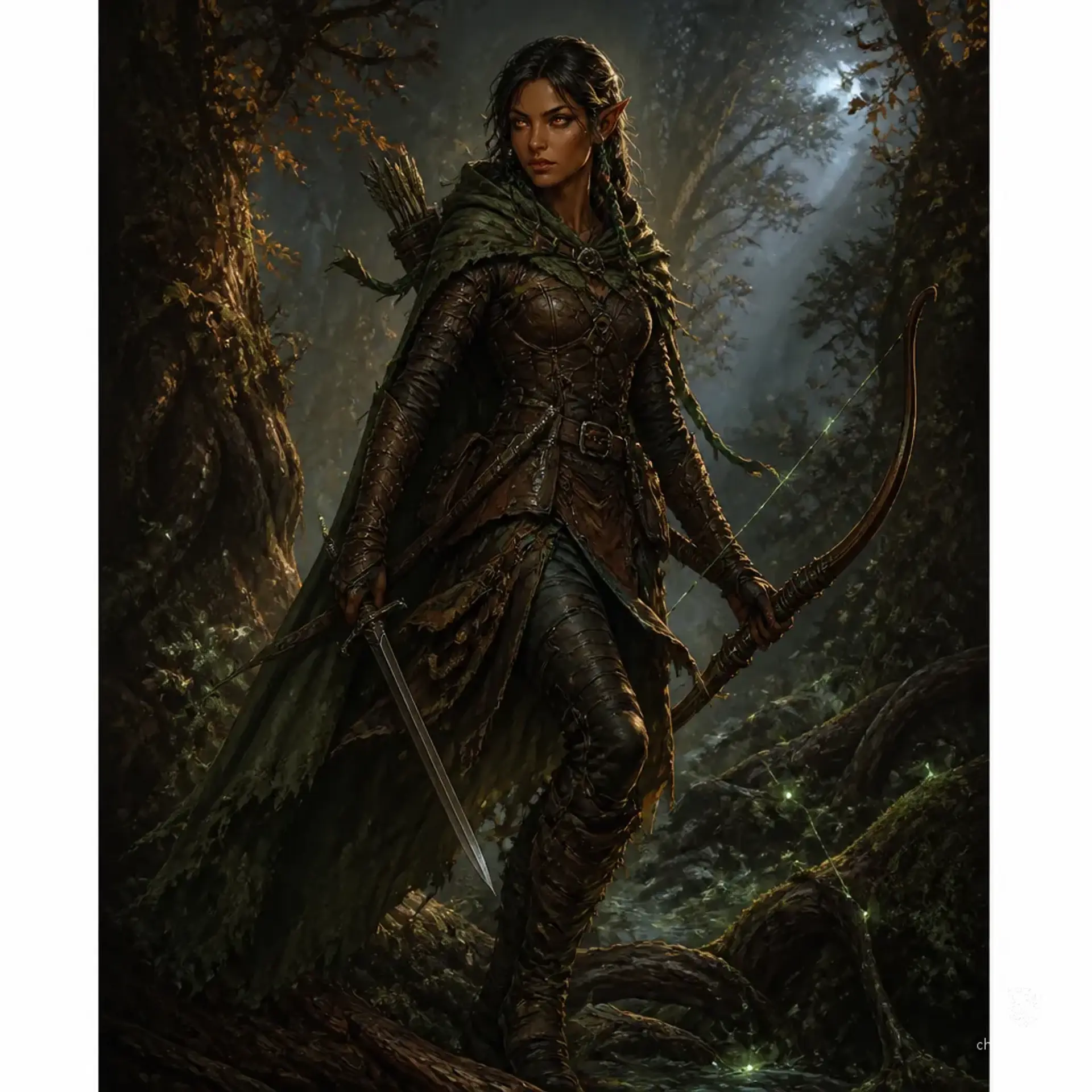 Leef - AI-generated fantasy Character