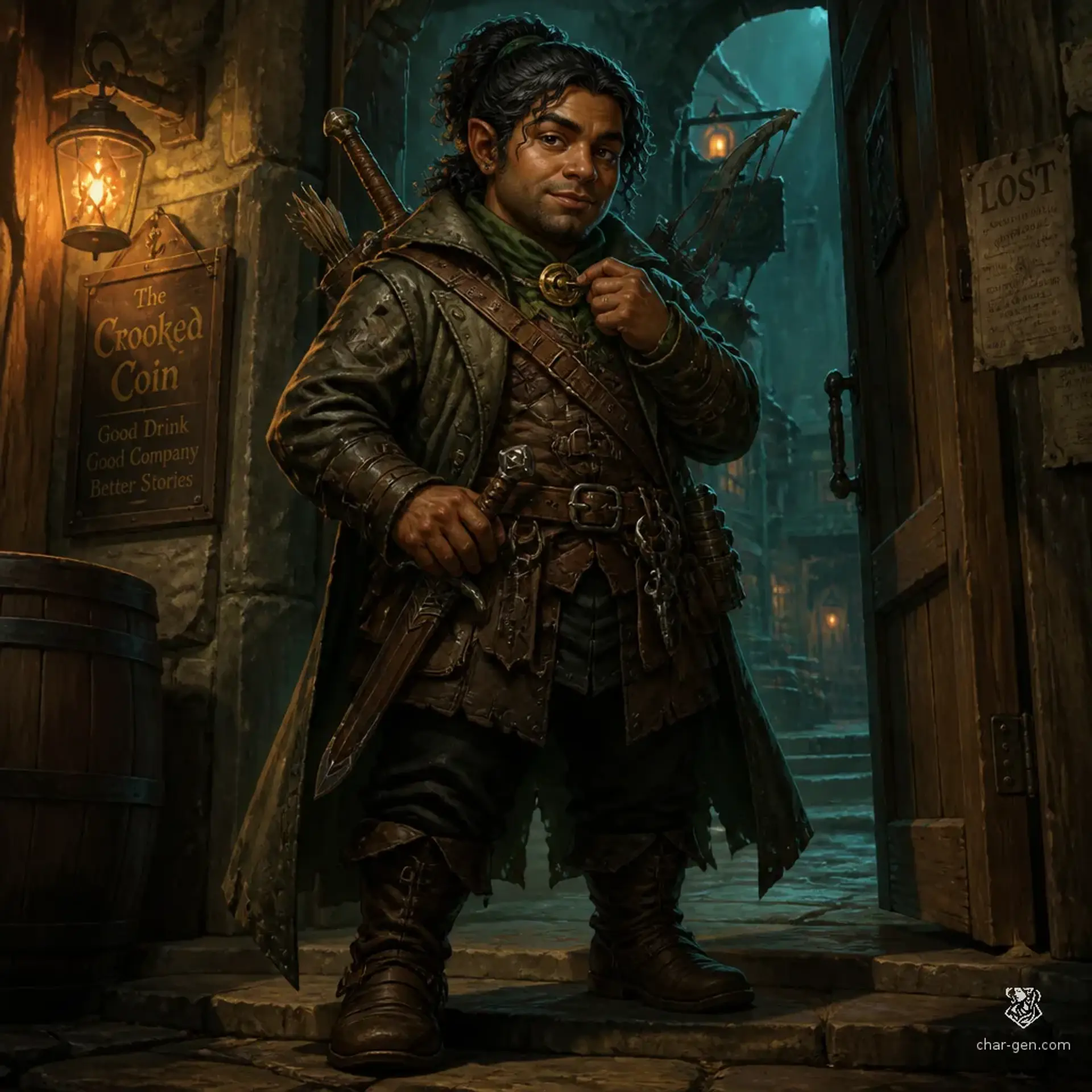 Oluwaseyi Mirembe - AI-generated fantasy Character
