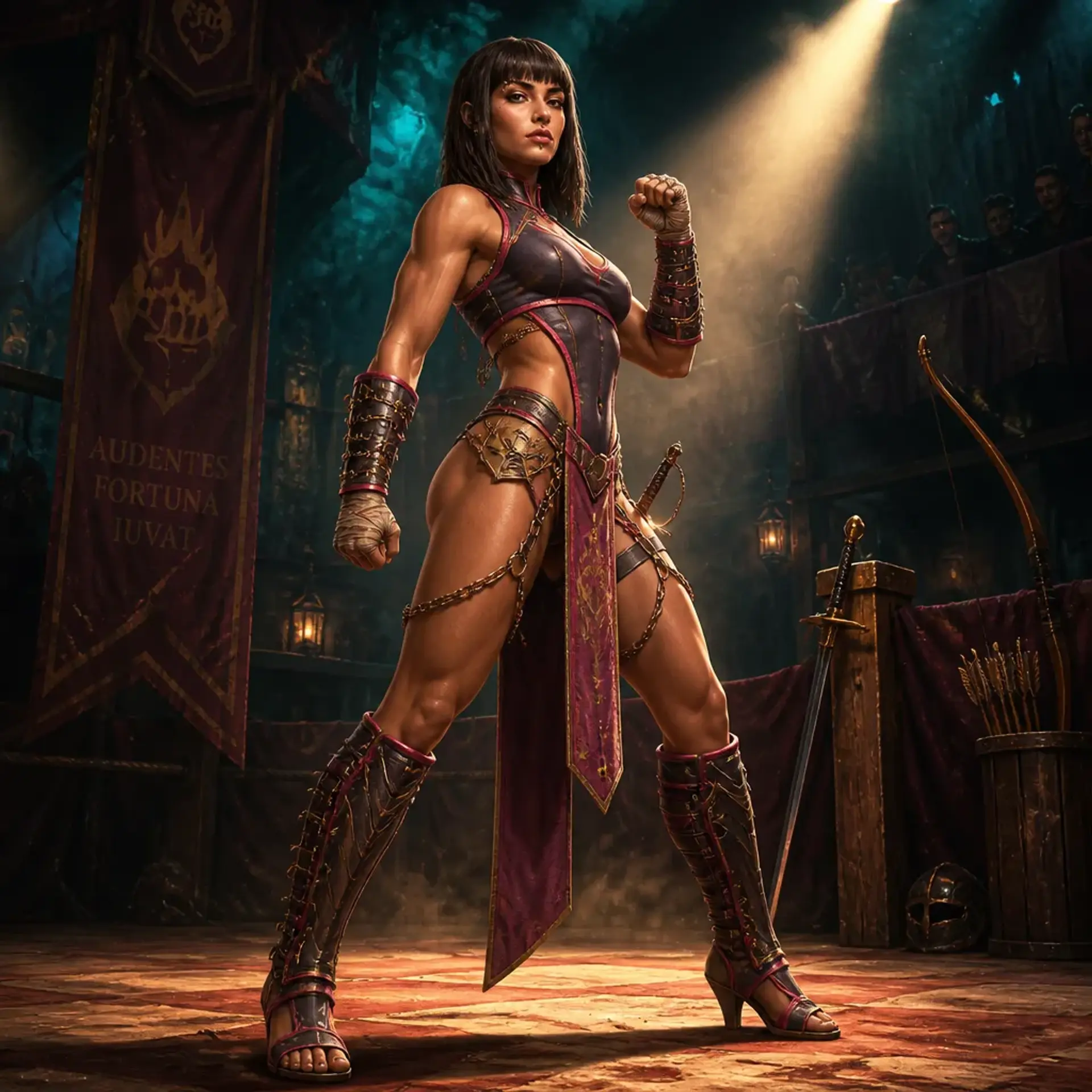 Katt Varga - AI-generated fantasy Character