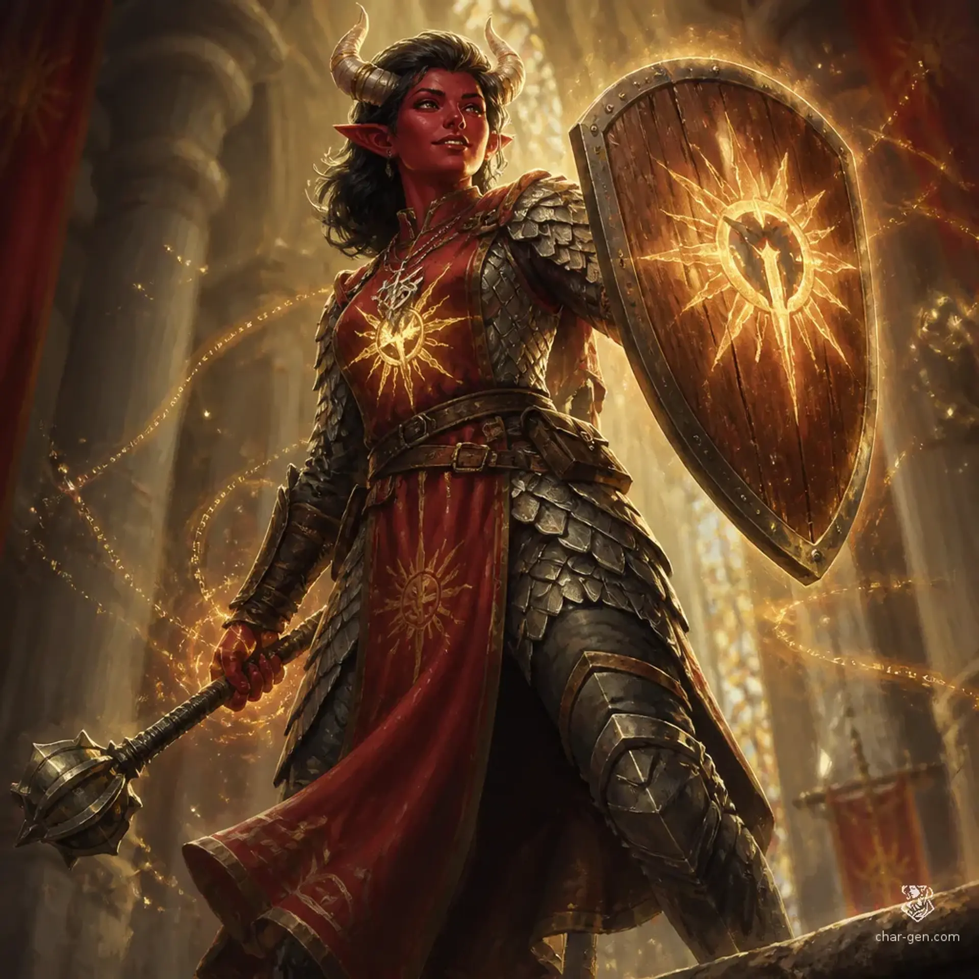 Damaia - AI-generated fantasy Character