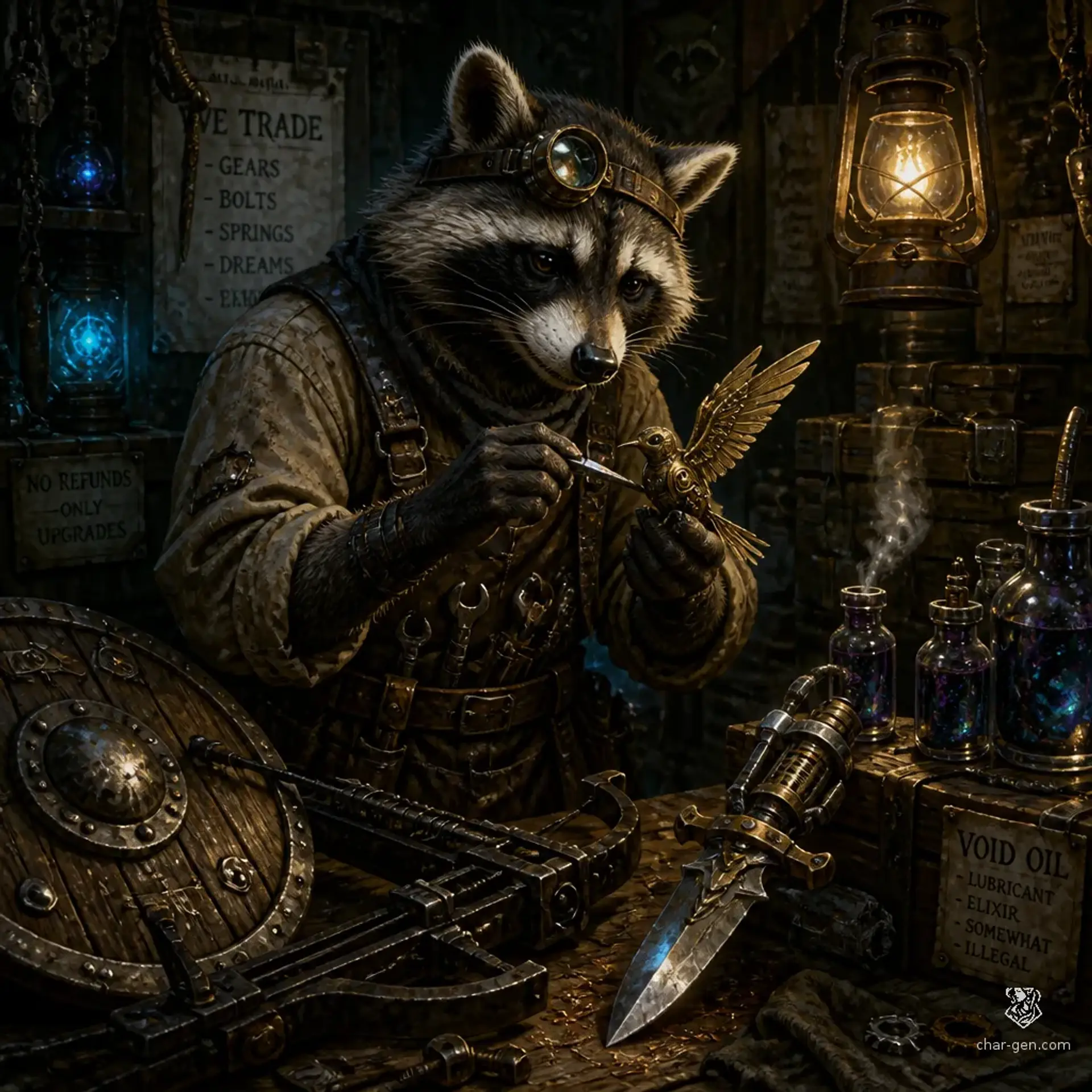 Zirg's Arcane Gears and Salvage