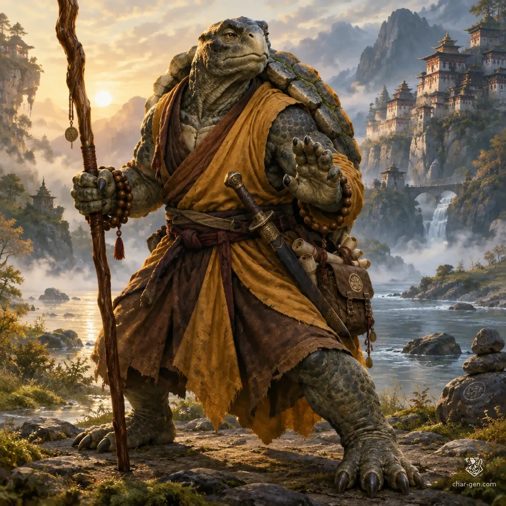 Oogway - AI-generated fantasy Character