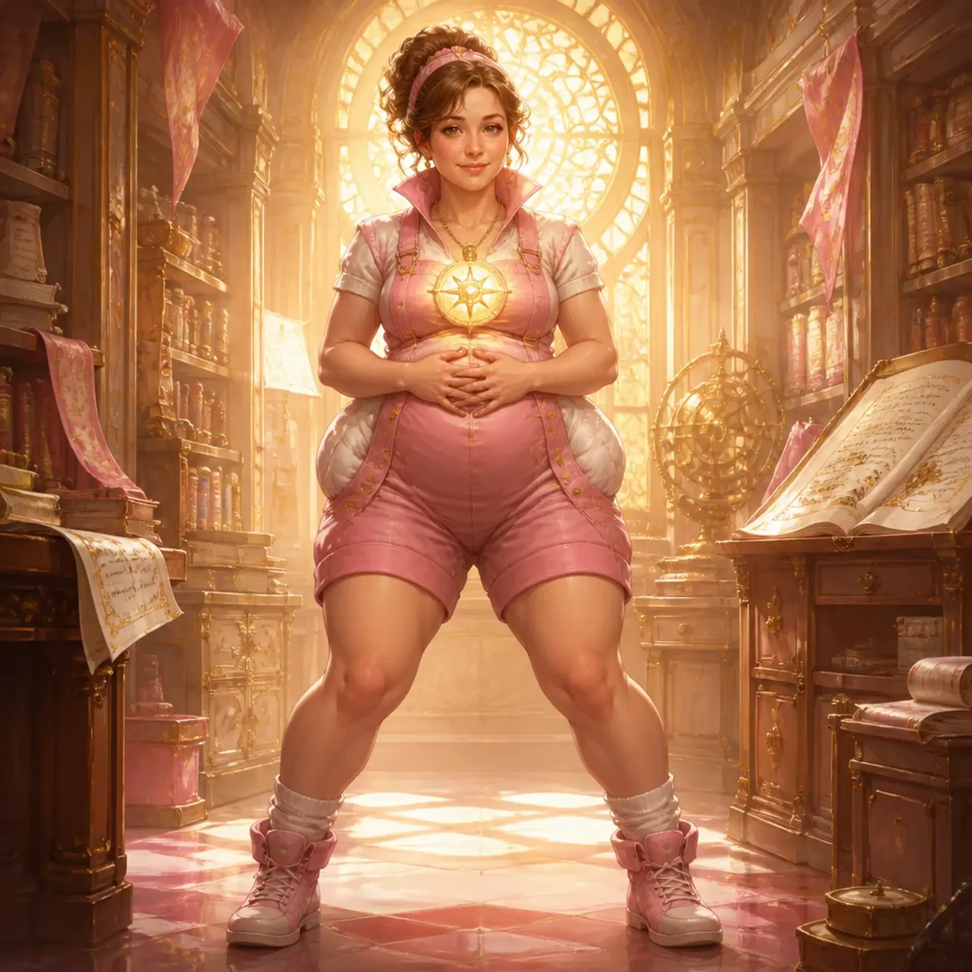 Claire Capston - AI-generated fantasy Character