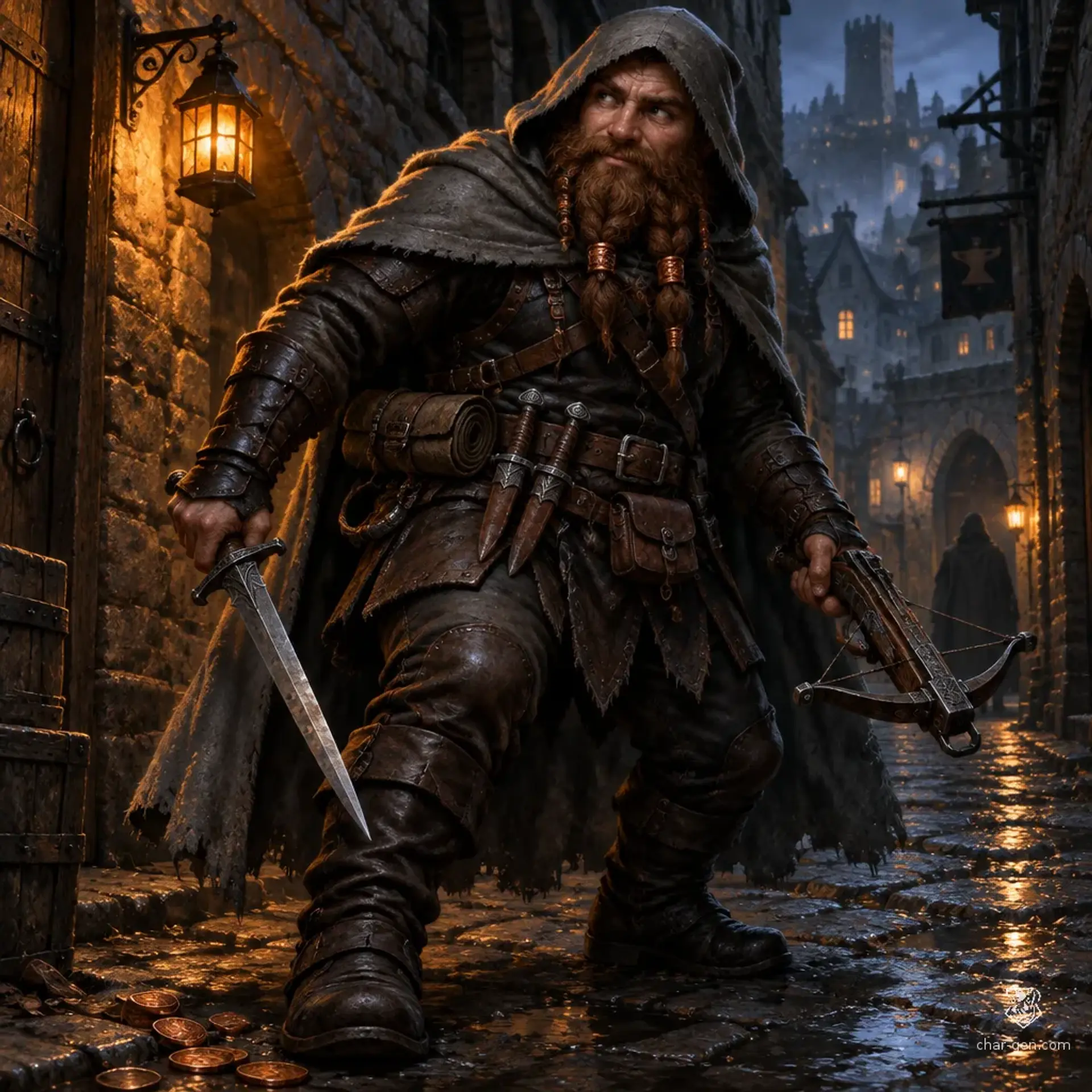Hork - AI-generated fantasy Character
