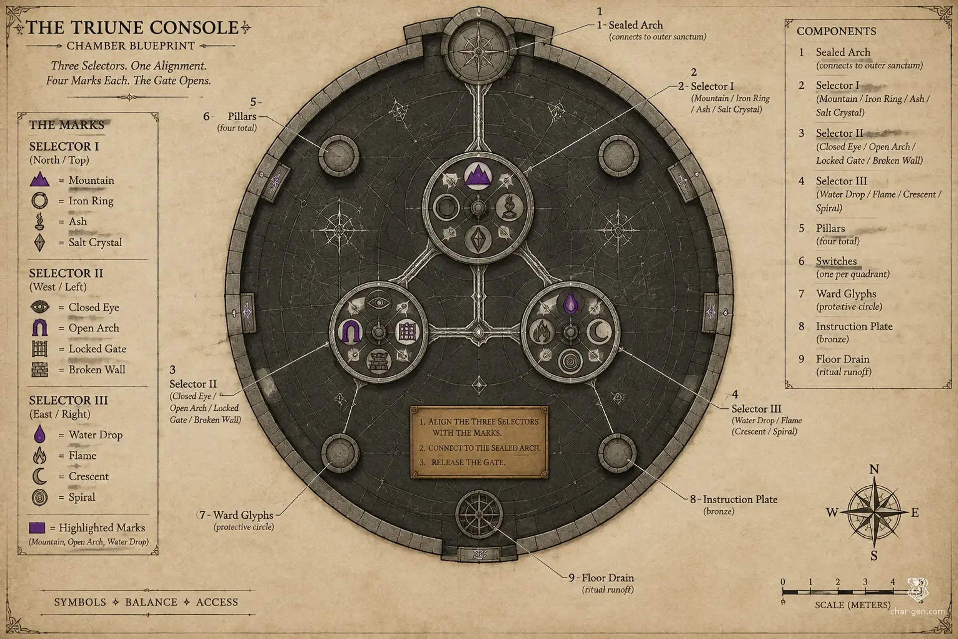 The Threefold Boundary