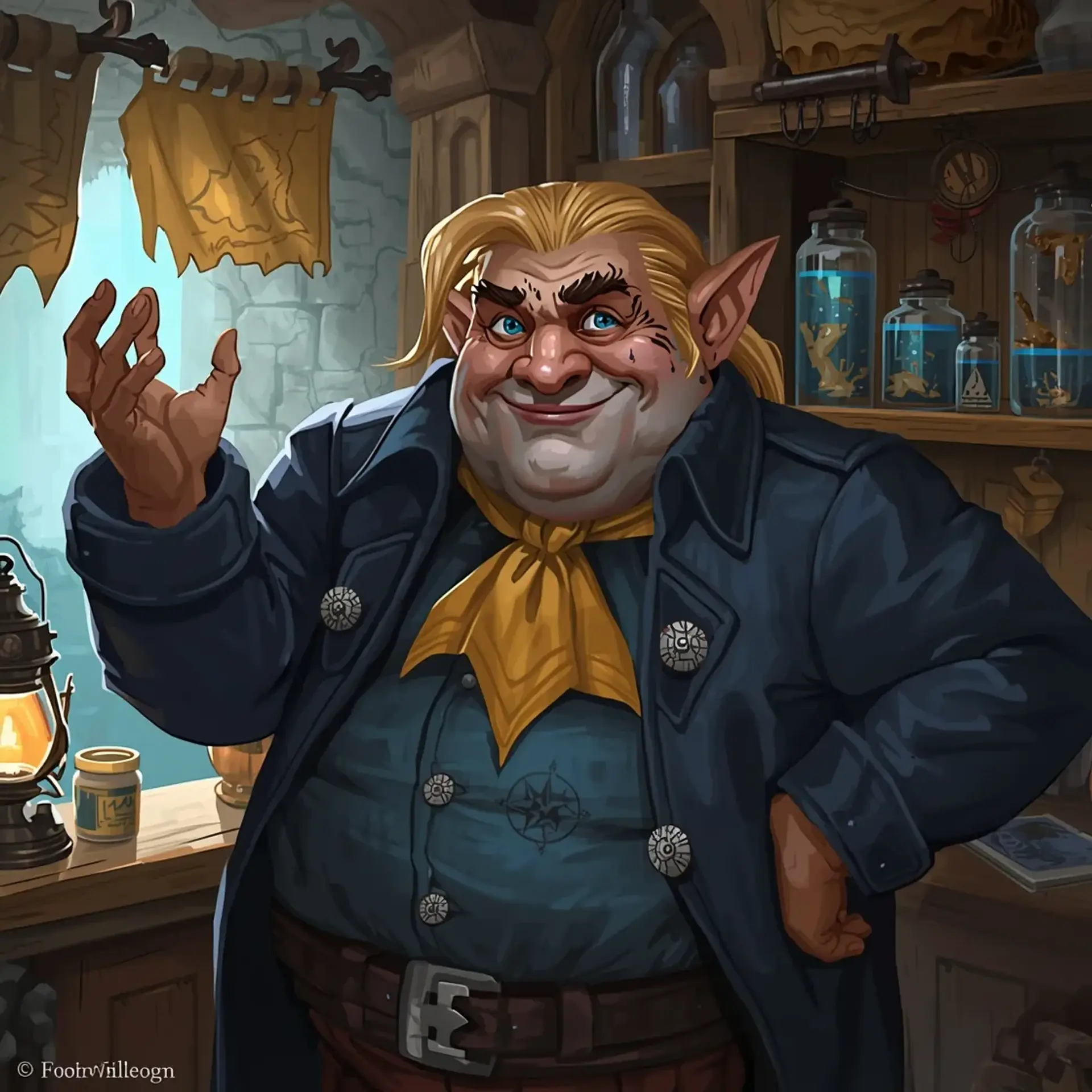 Barnaby Barnacle Blint - AI-generated fantasy NPC