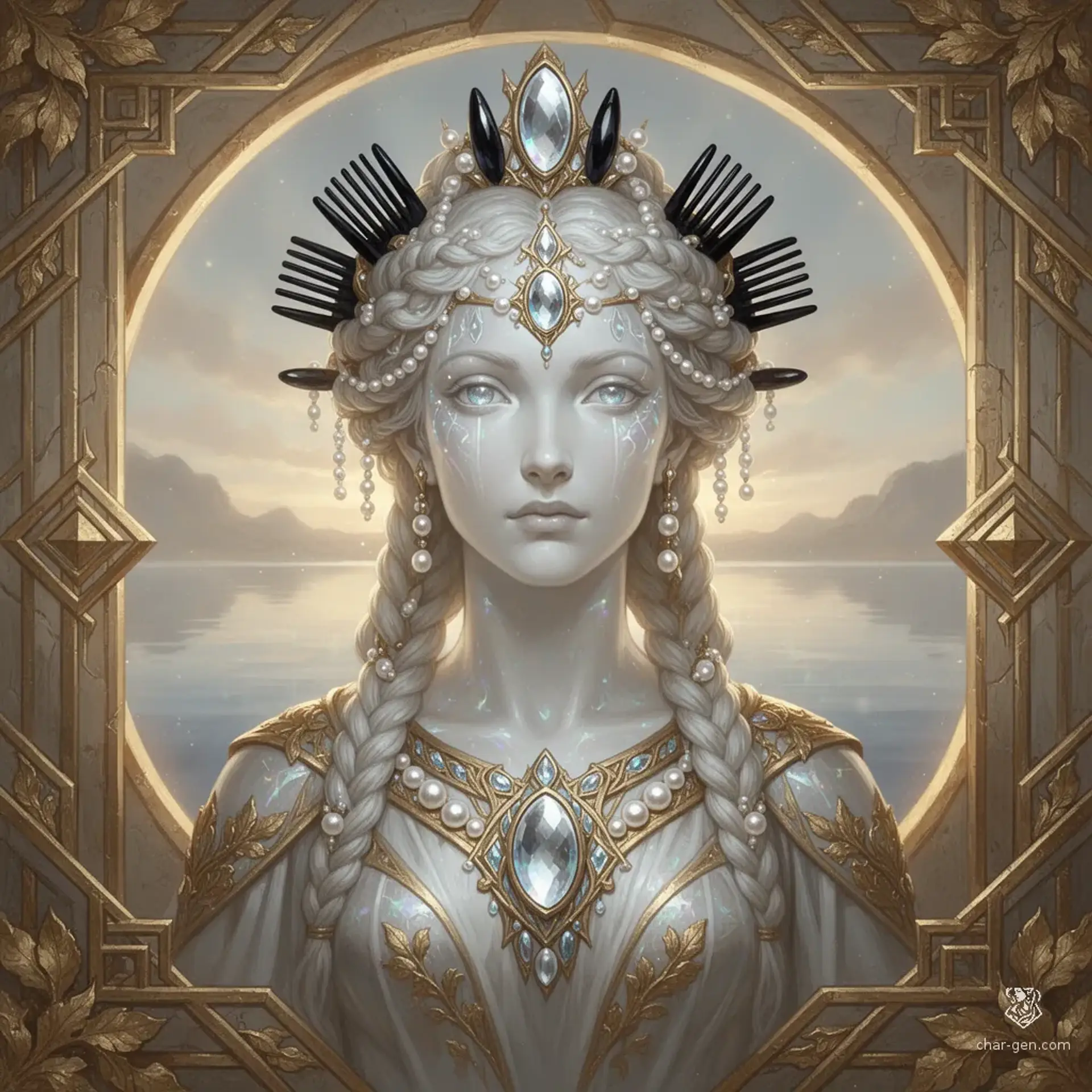 The Velvet Triad - AI-generated fantasy Pantheon