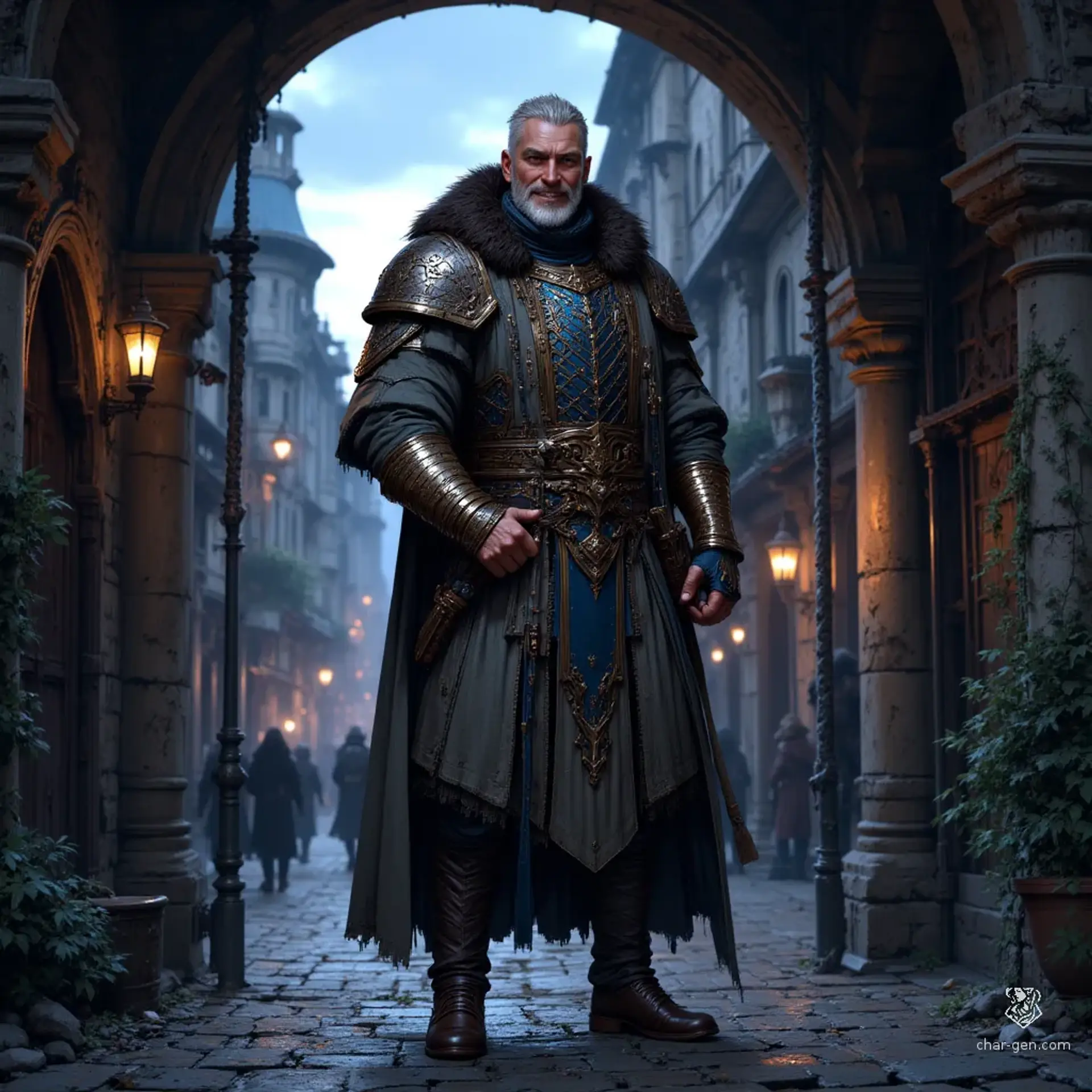 Bridar Marrec - AI-generated fantasy NPC