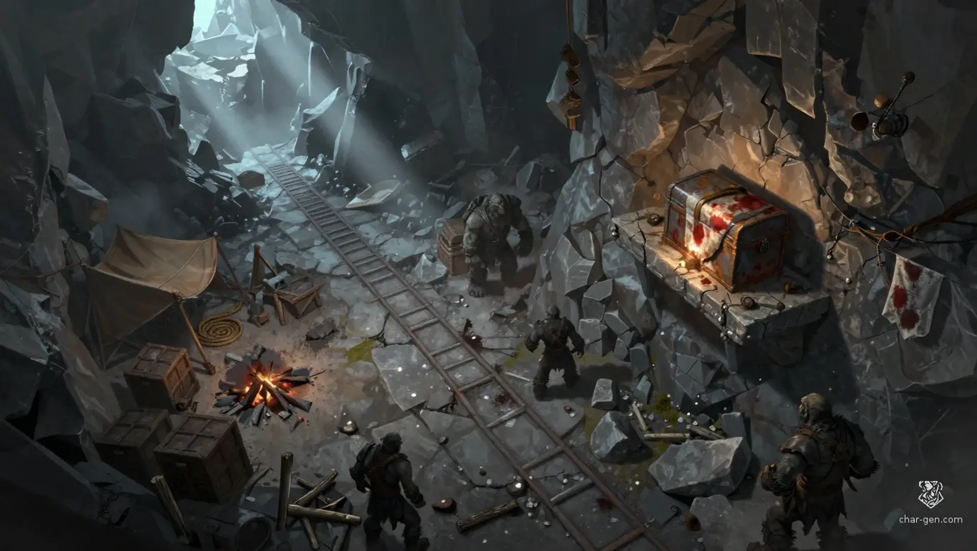 Take the Relic Before the Mine Collapses