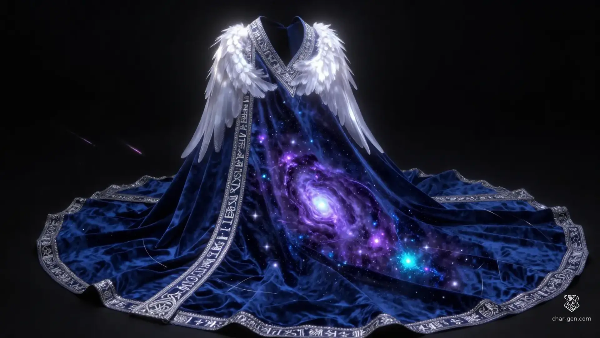Astral Sovereign's Mantle - AI-generated fantasy Magic Item