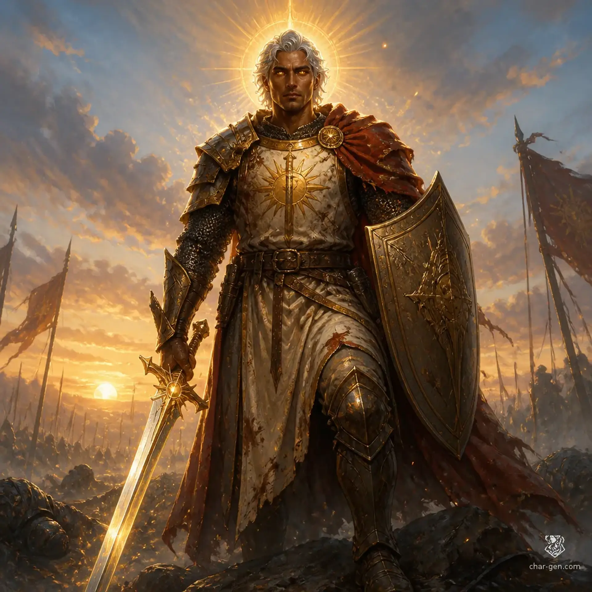 micheal - AI-generated fantasy Character