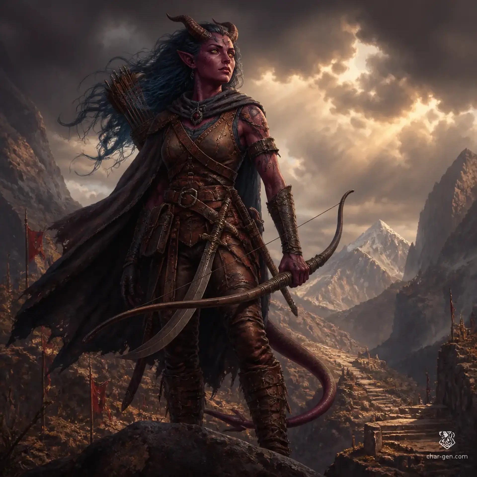 Druska Belasko - AI-generated fantasy Character
