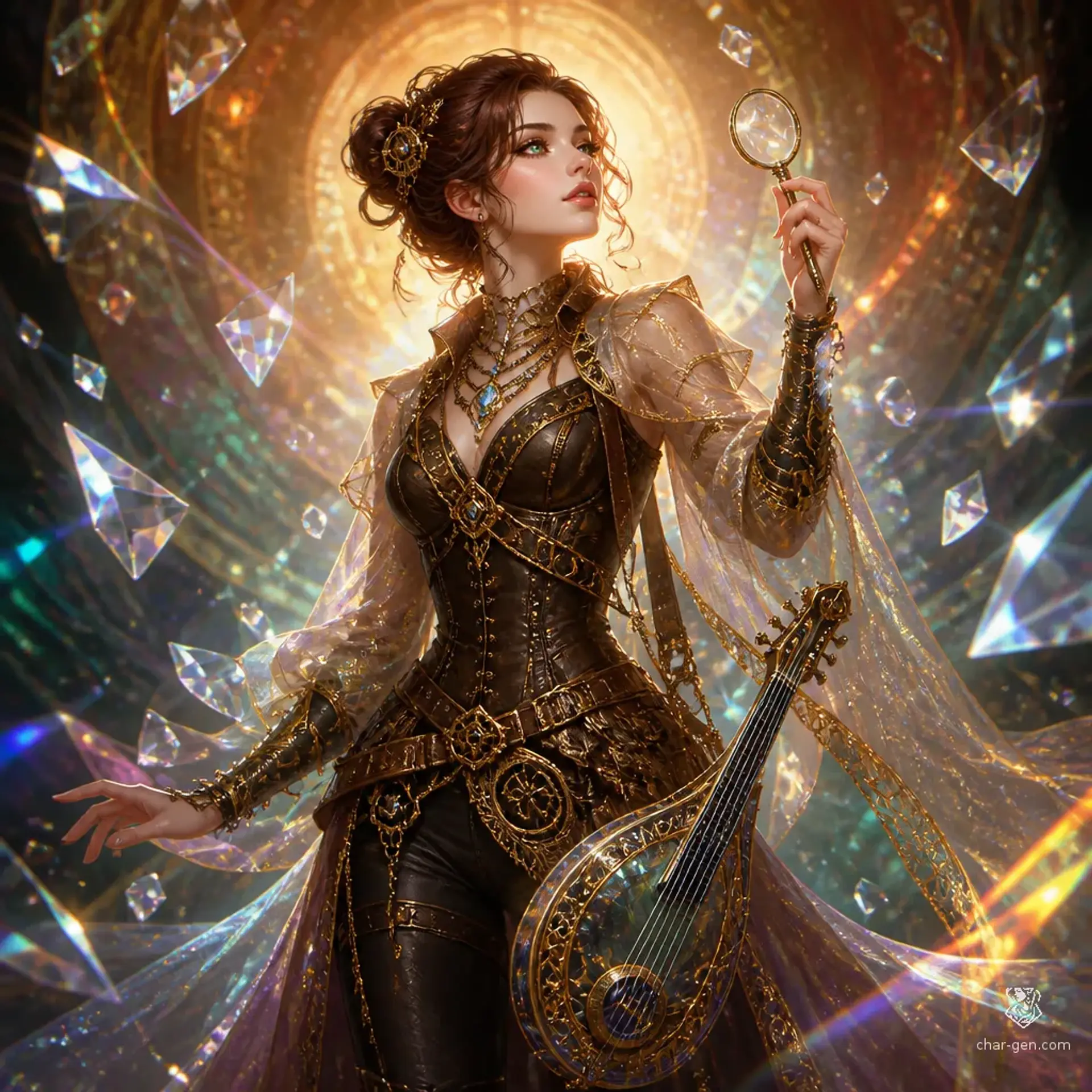 Valeraine Thorne - AI-generated fantasy Character