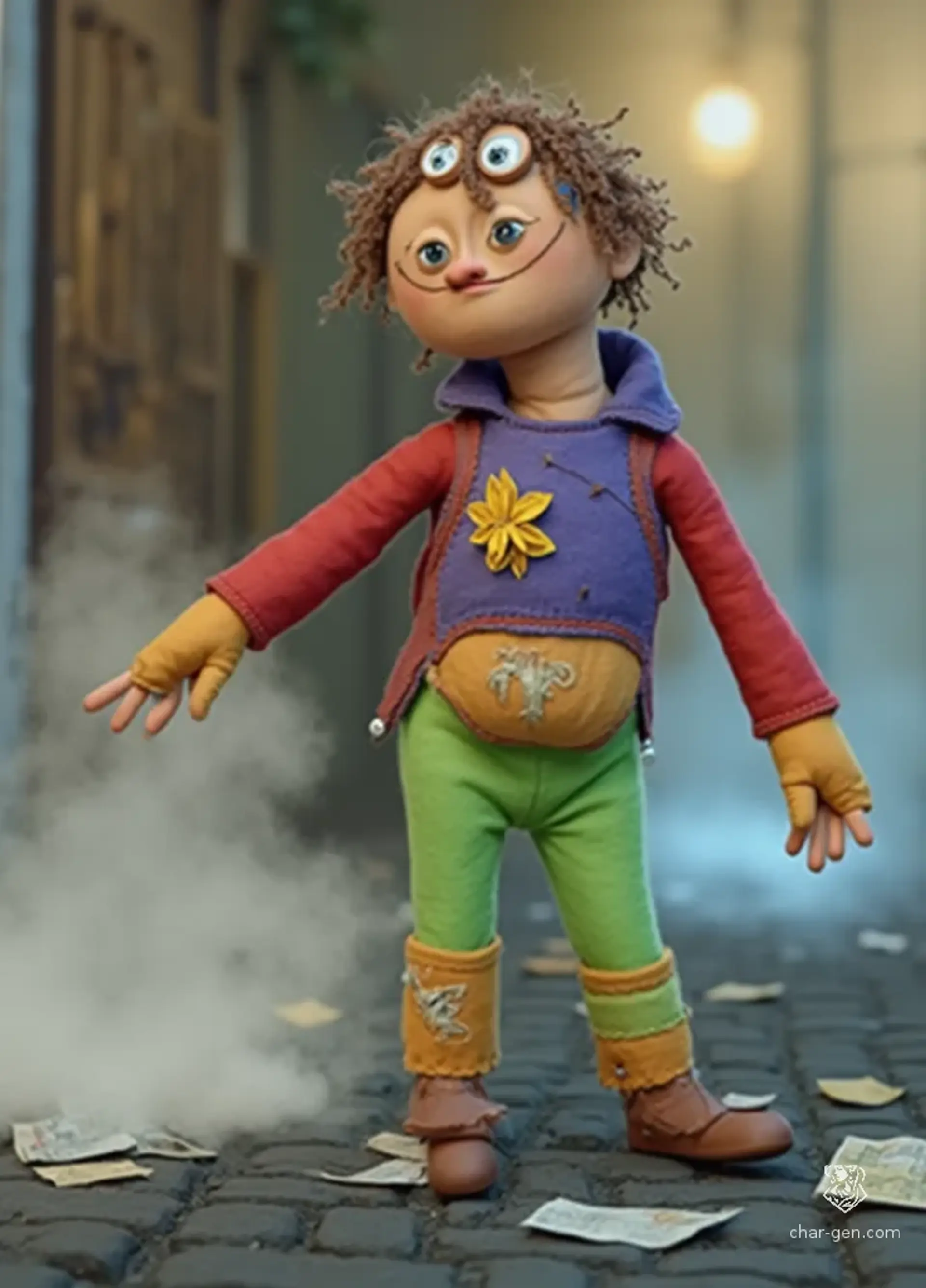 Gary Daffodil - AI-generated fantasy NPC