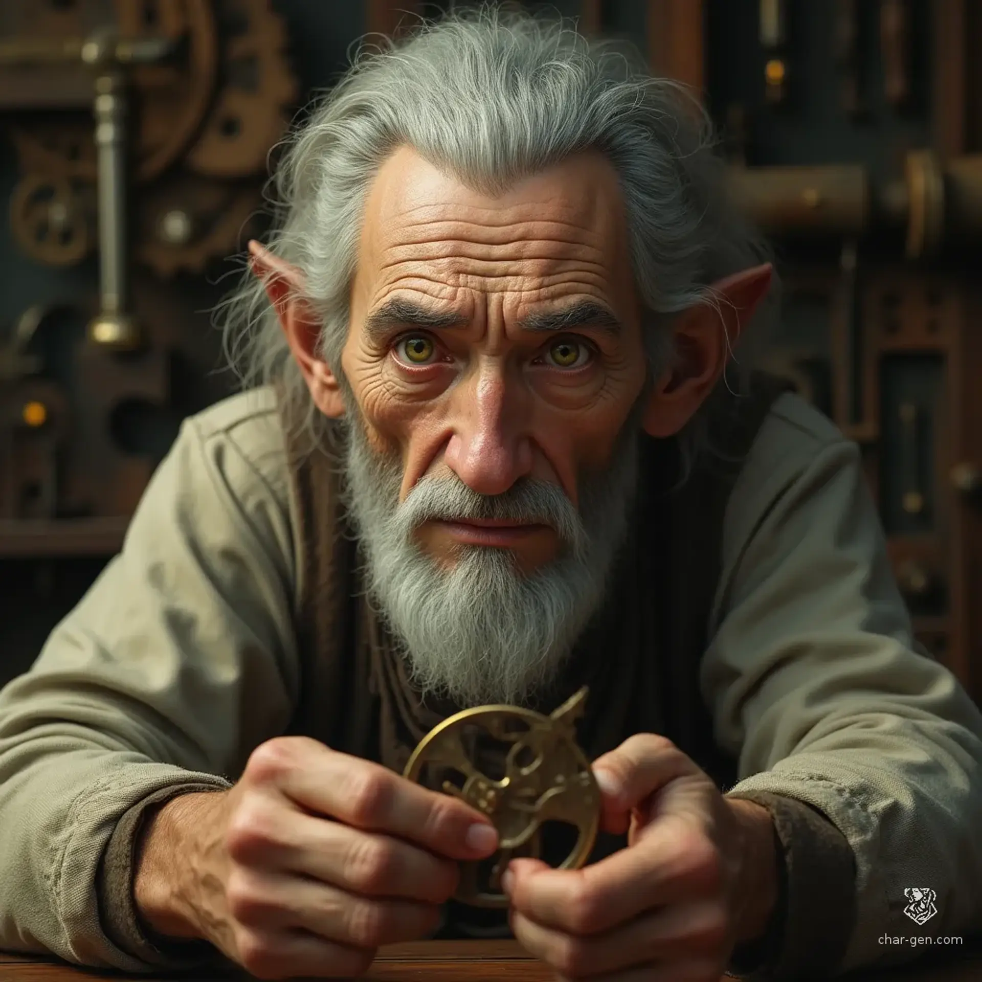 Tickam Brindlewick - AI-generated fantasy NPC