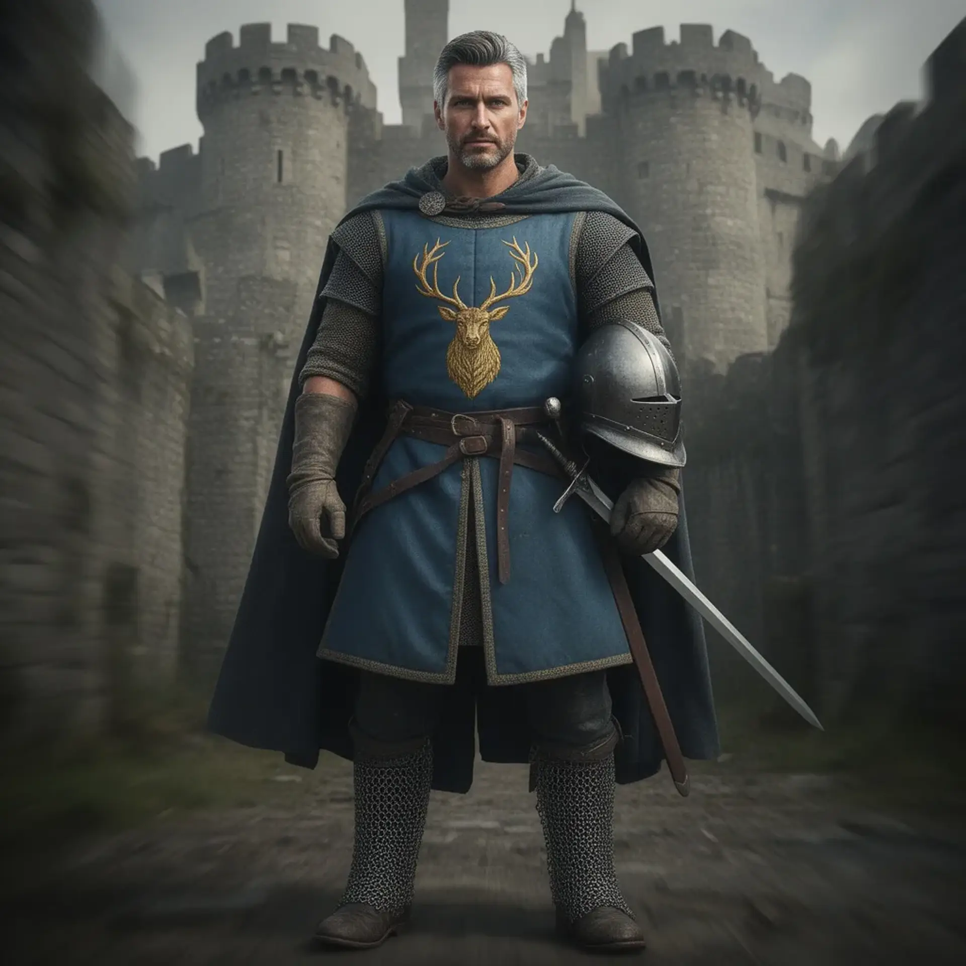 Highwater: His Majesty Athric Cornyn II - AI-generated fantasy NPC