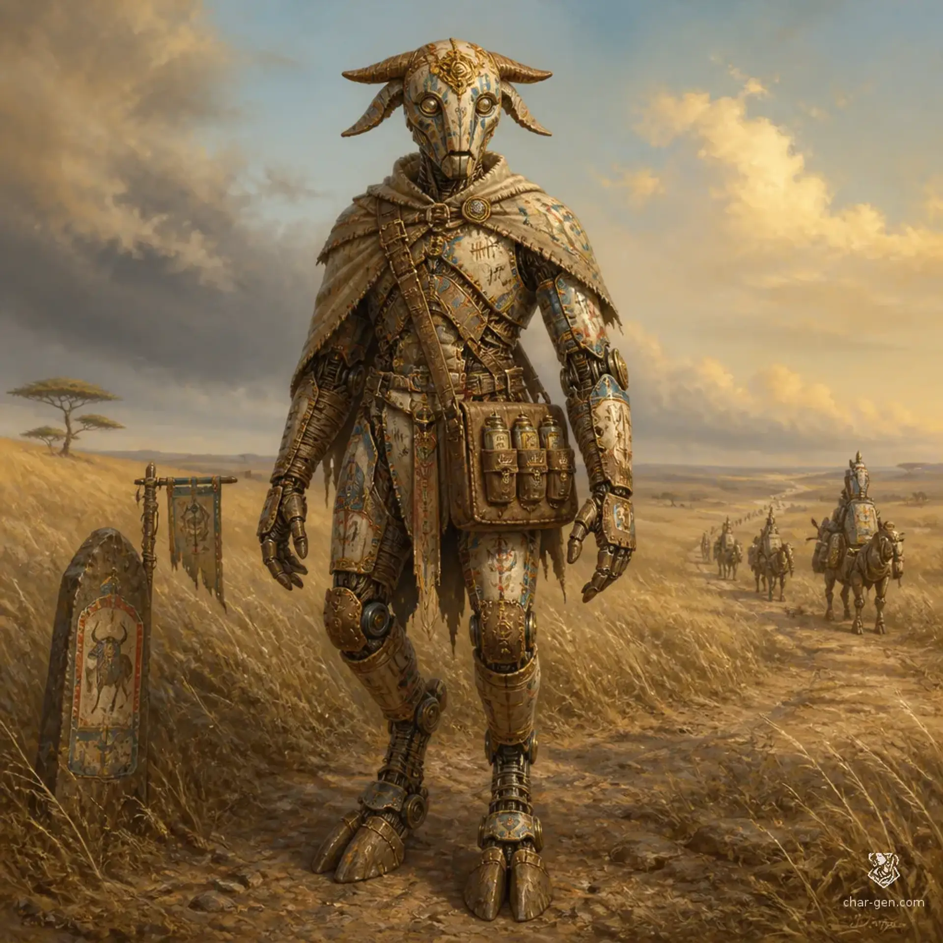 Herdwardens - AI-generated fantasy Species