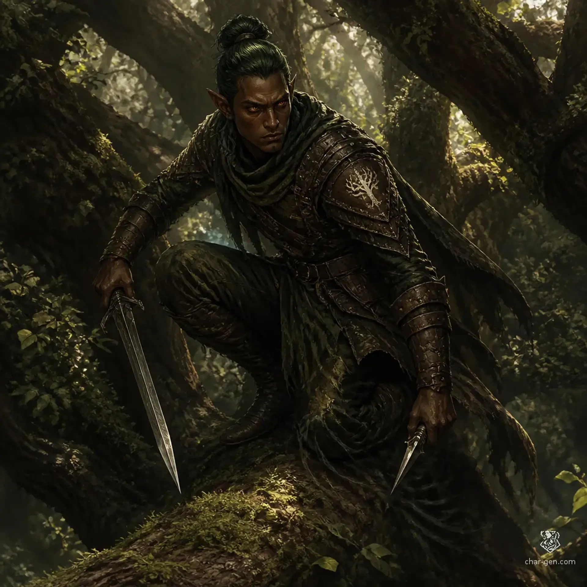 Golen - AI-generated fantasy Character
