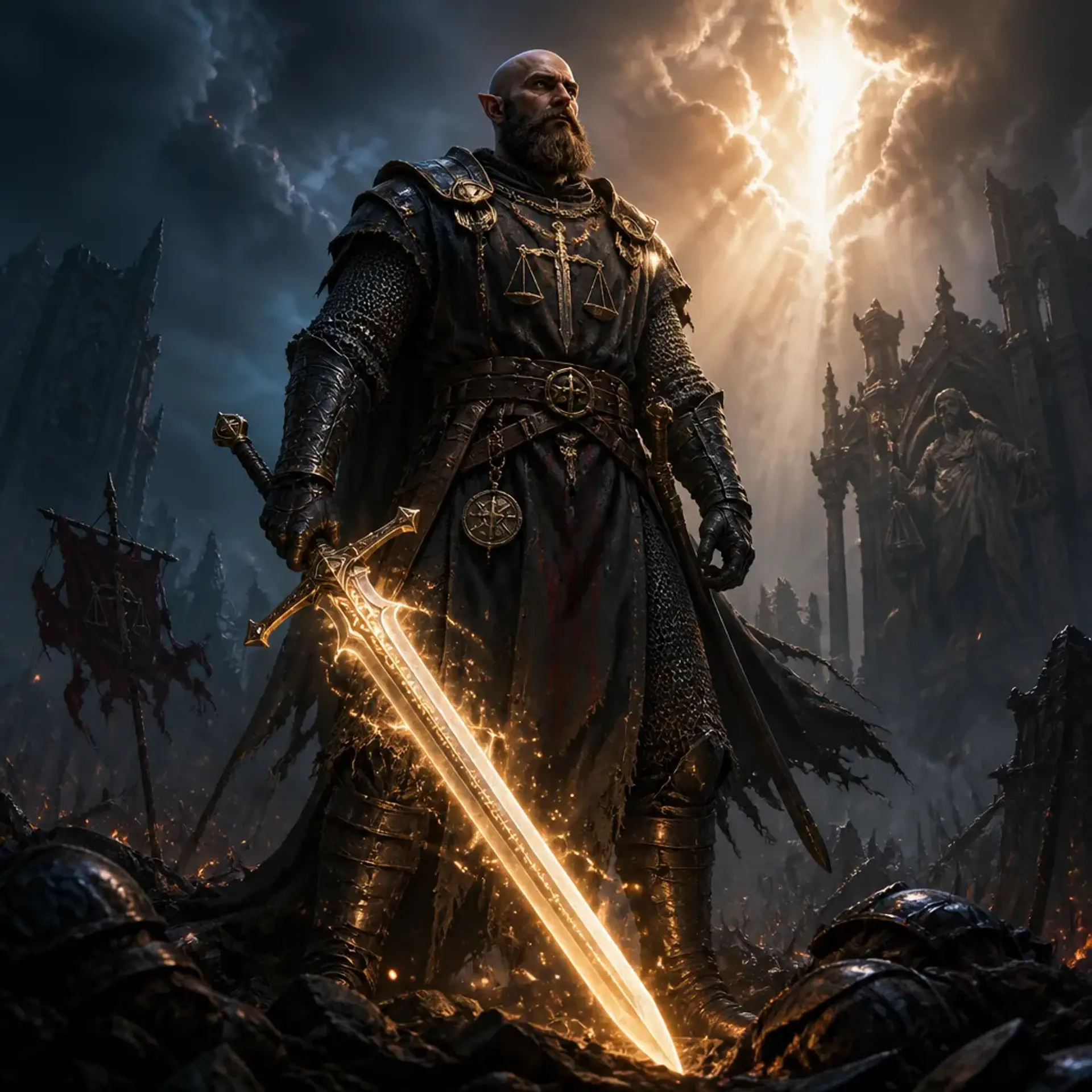 Garrick - AI-generated fantasy Character