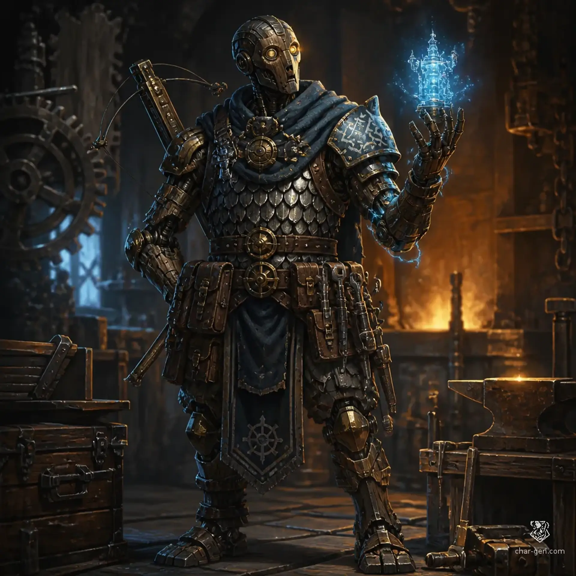 Kito Gát - AI-generated fantasy Character