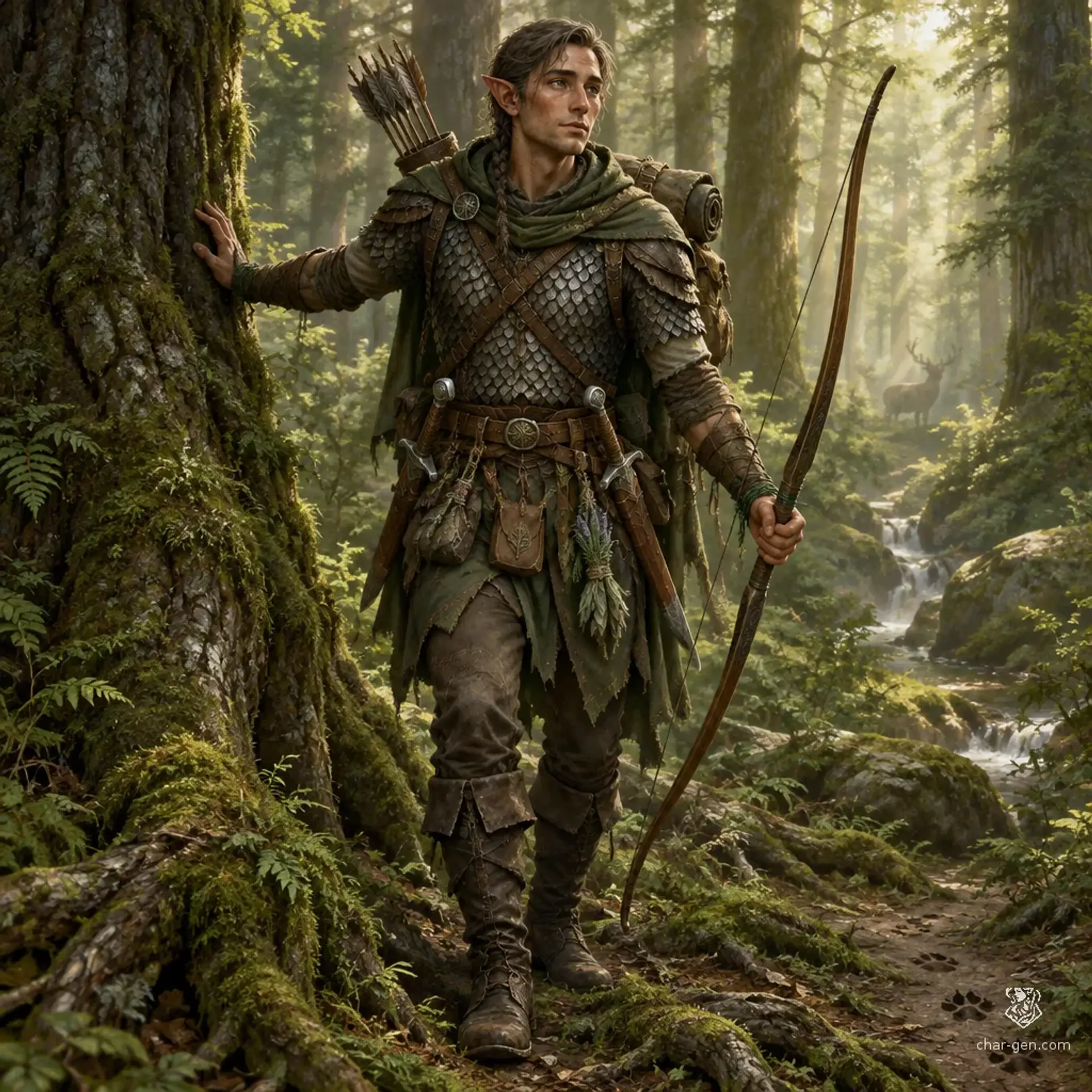 Neskren - AI-generated fantasy Character