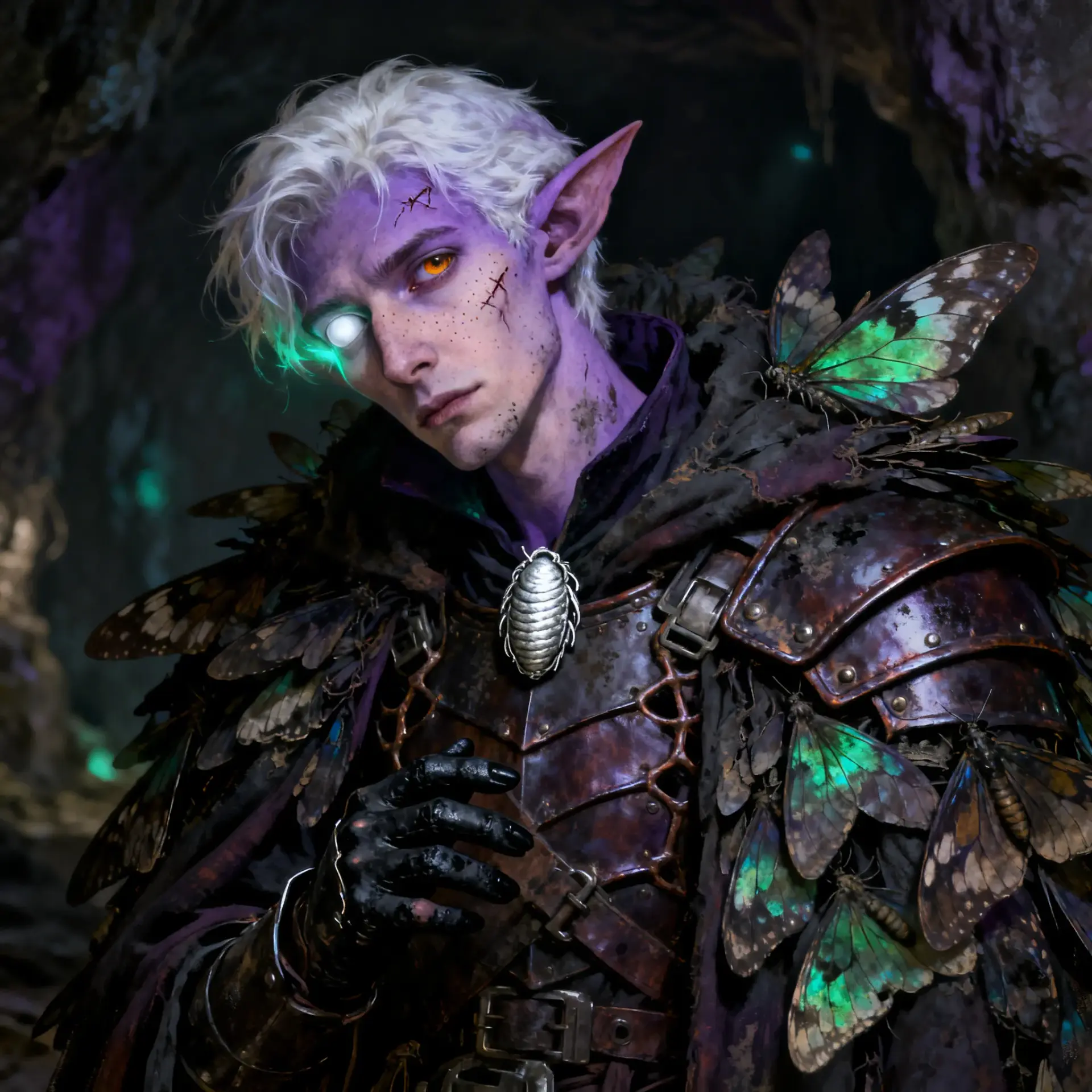 Kaelen Vesperis - AI-generated fantasy NPC