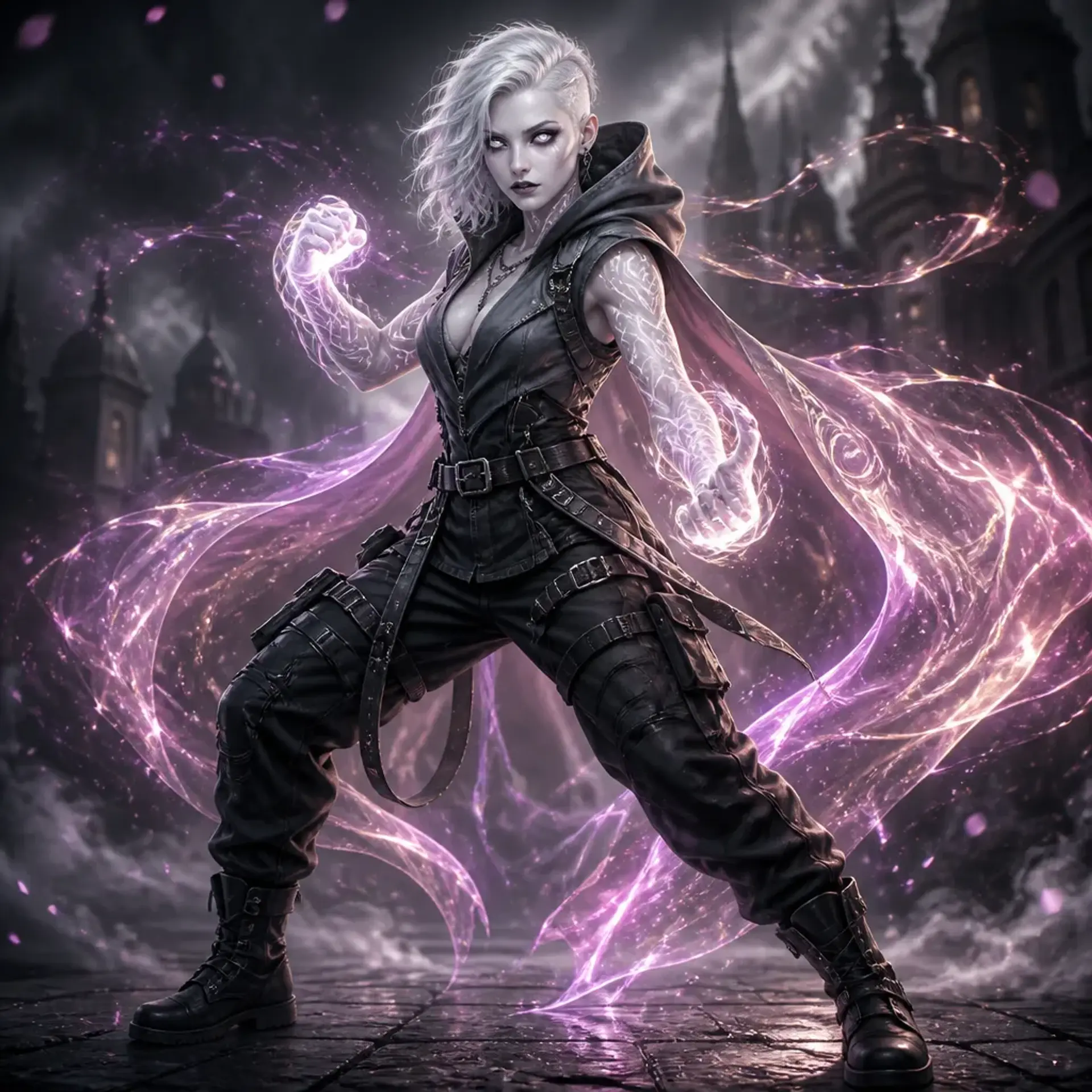 Serriah - AI-generated fantasy Character