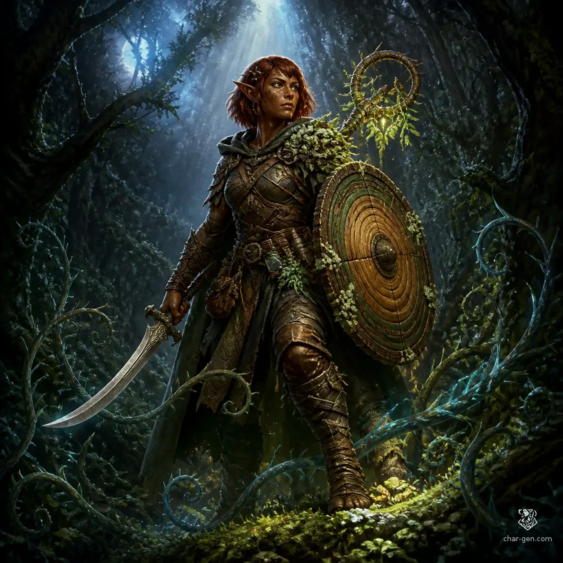 Skaft - AI-generated fantasy Character