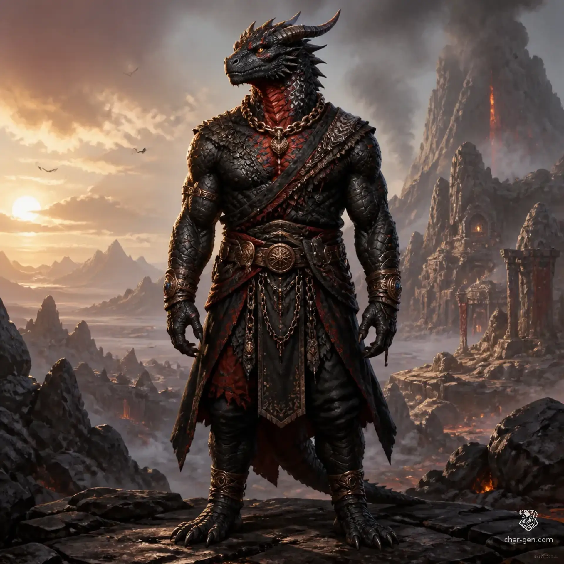 Emberkin - AI-generated fantasy Species