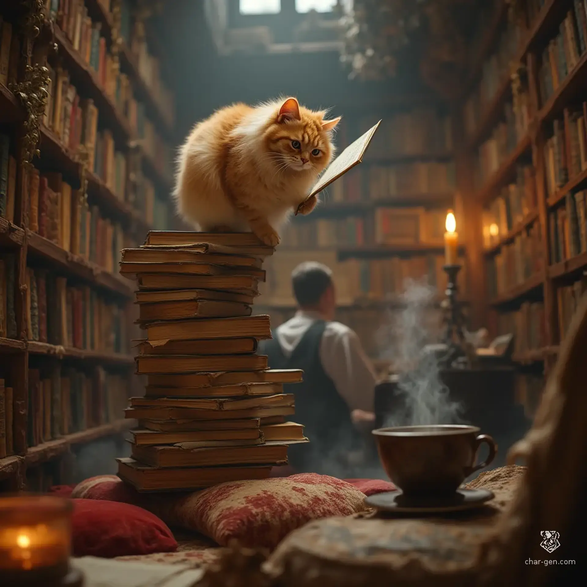 The Enchanted Quill - AI-generated fantasy Shop