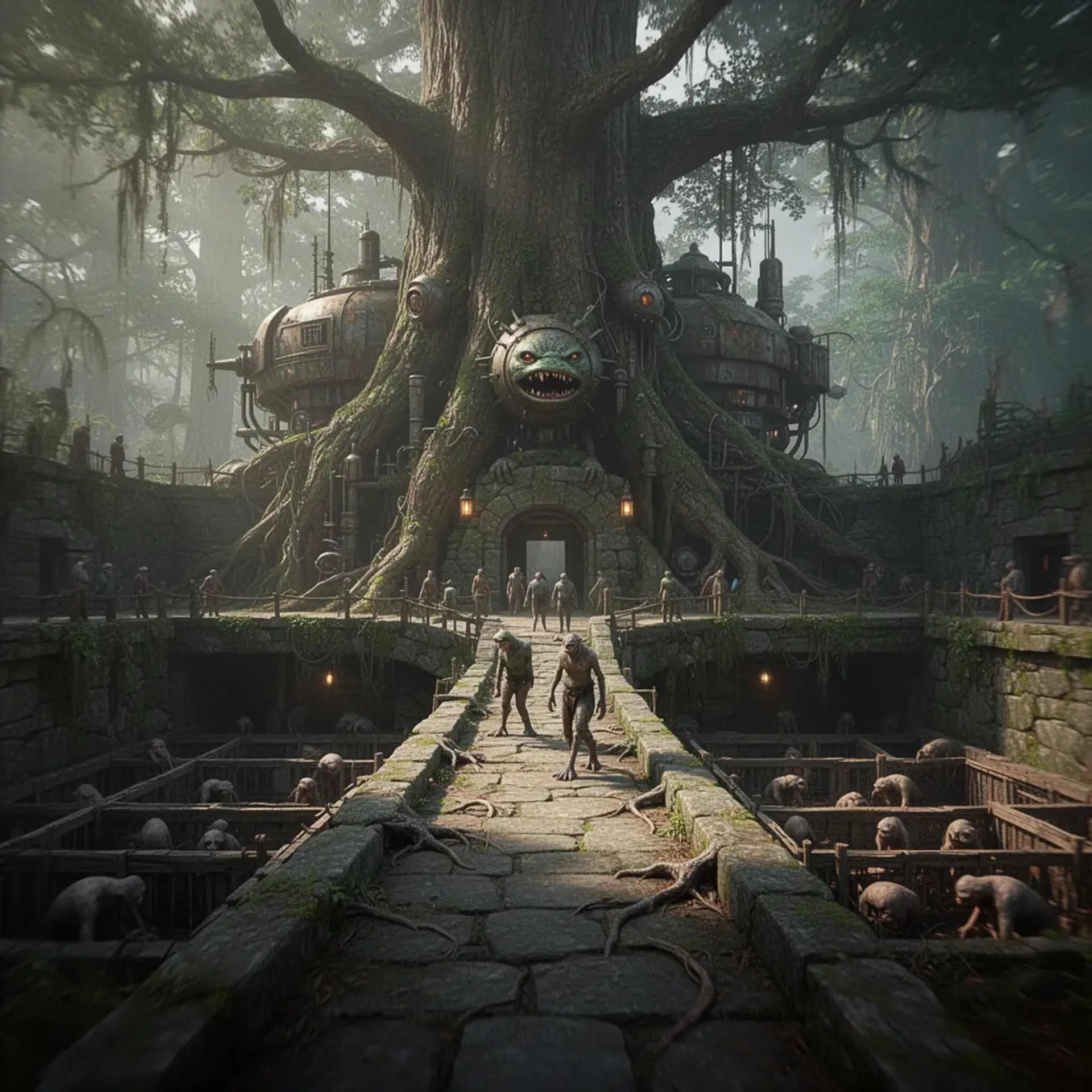 Krug-Mor - AI-generated fantasy Settlement