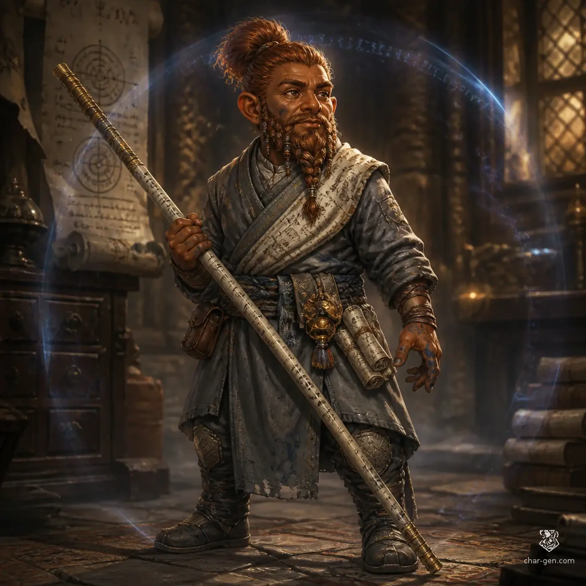 Lebens SiKecil - AI-generated fantasy Character