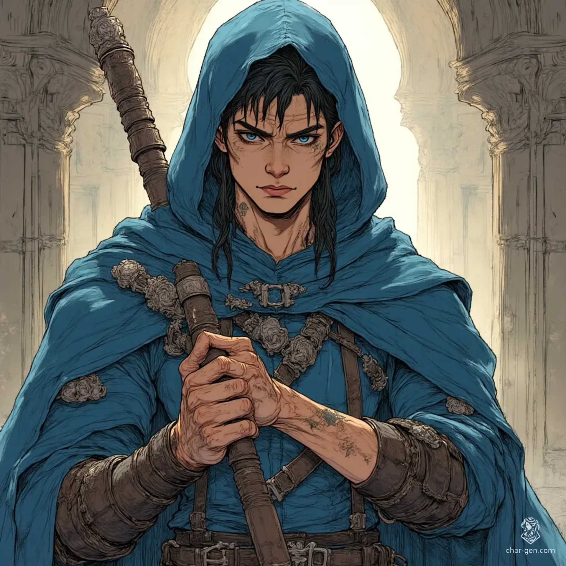 Thalior Vyrnaeth - AI-generated fantasy NPC