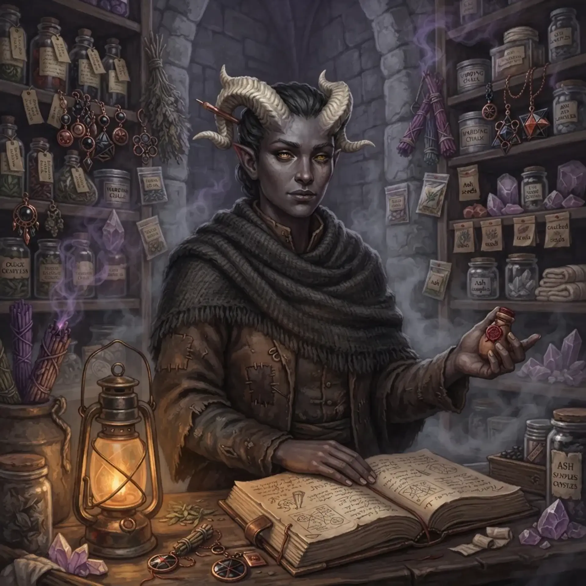 Soot & Sigil - AI-generated fantasy Shop