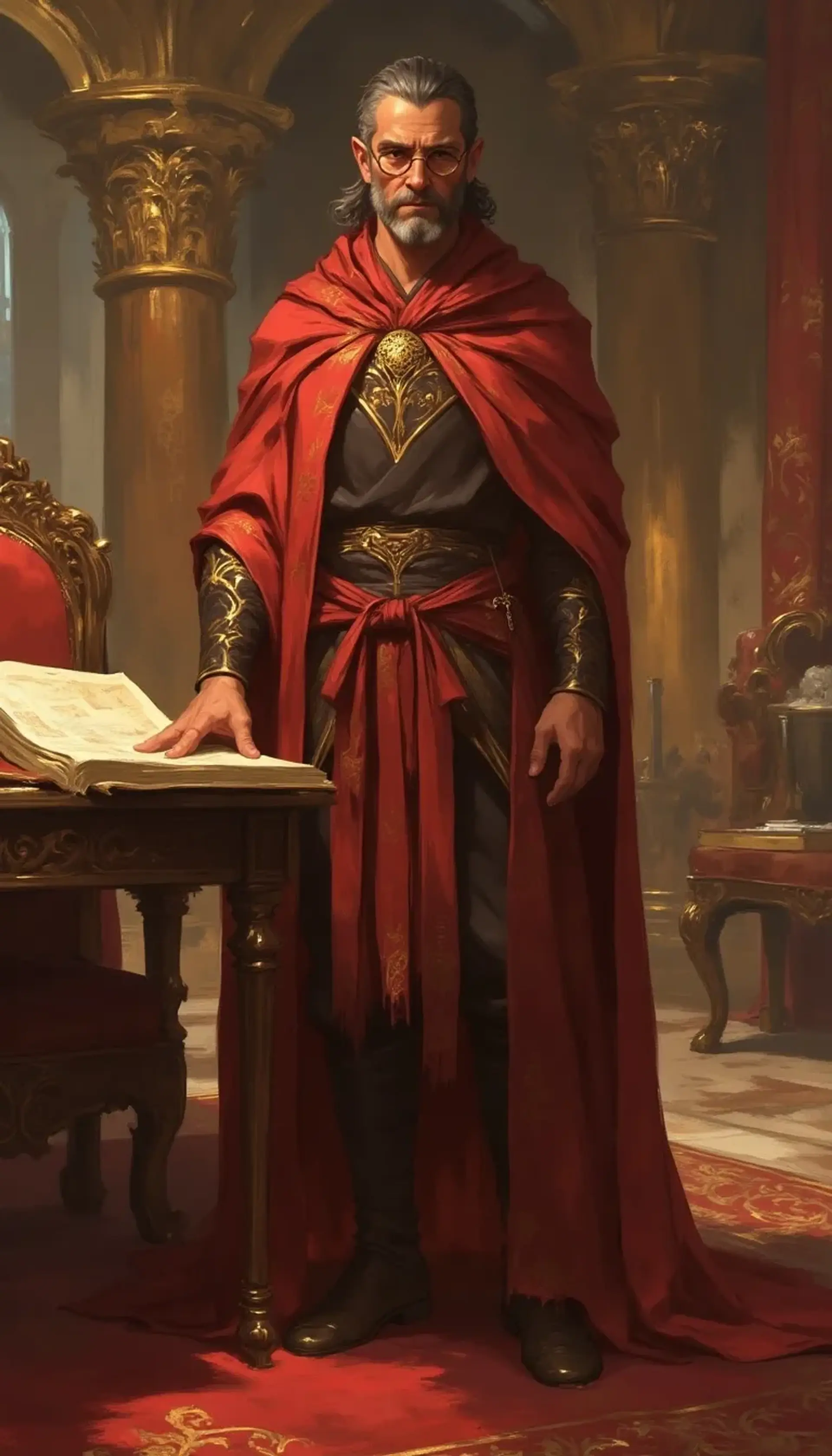 Caelthorn Vaelis - AI-generated fantasy NPC