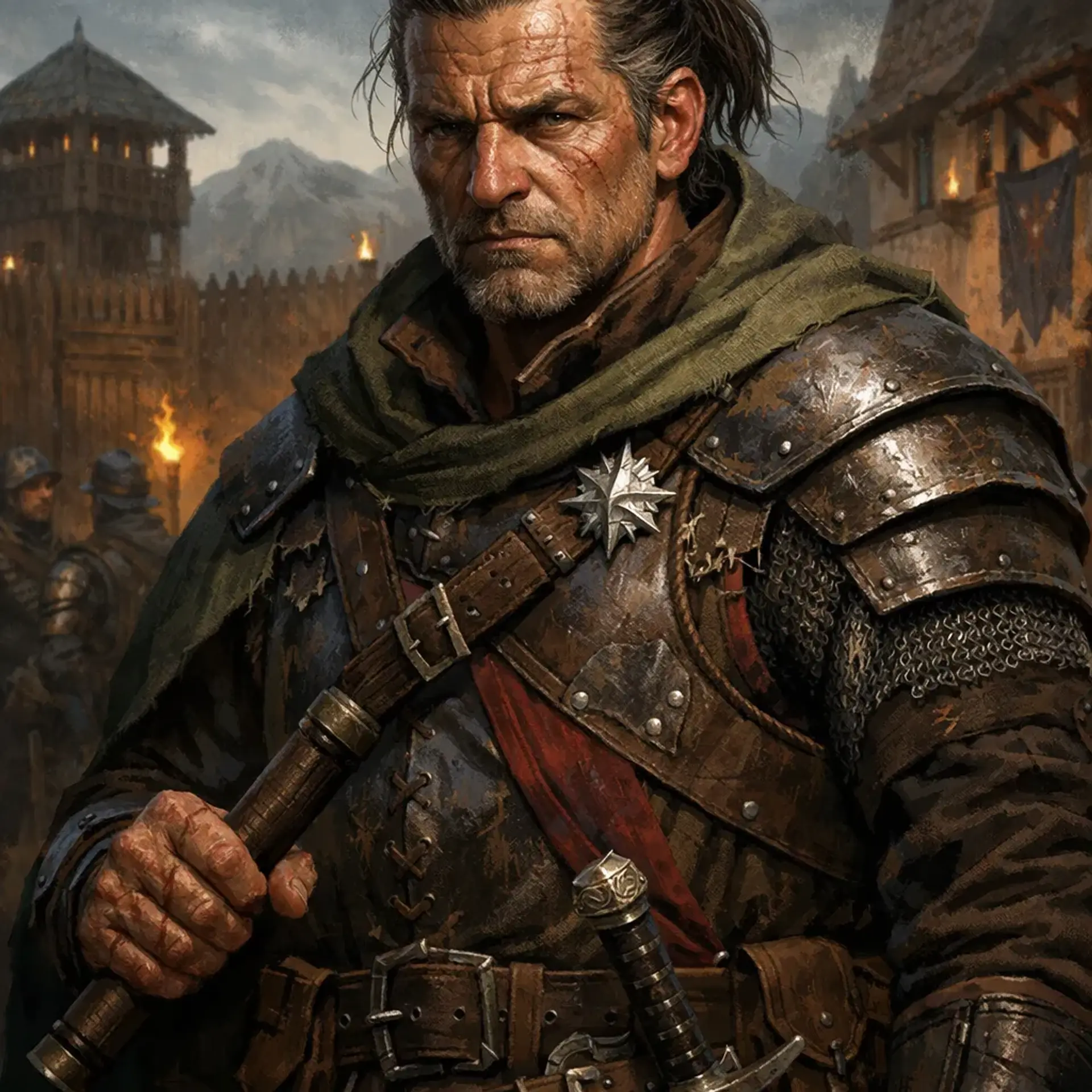 Captain Roan Harg - AI-generated fantasy NPC