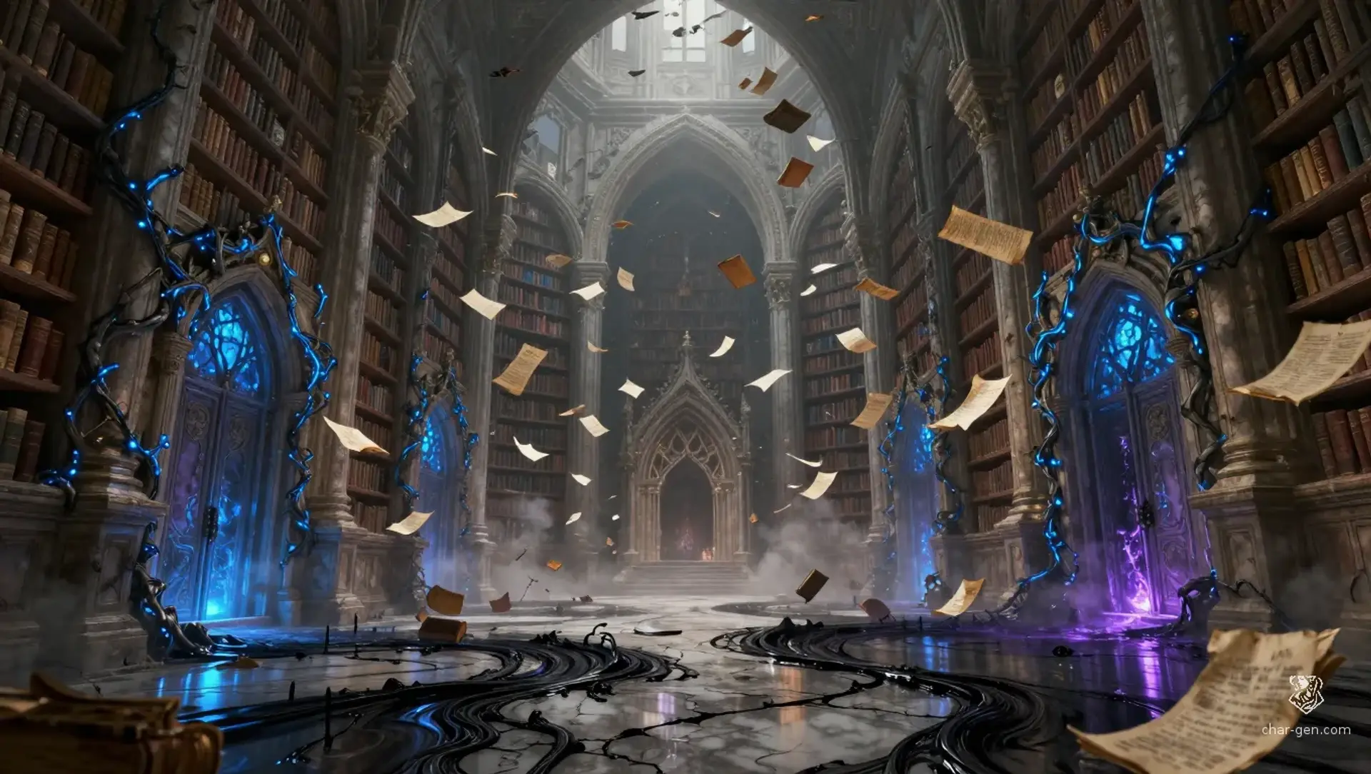The Silence of the Infinite Shelf