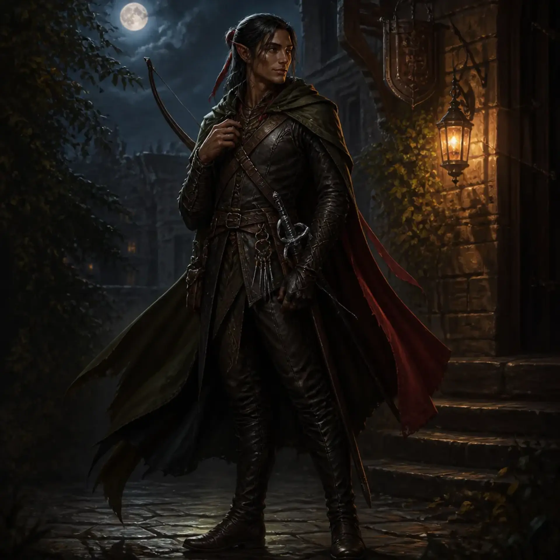 Kaelthas Vaelor - AI-generated fantasy Character