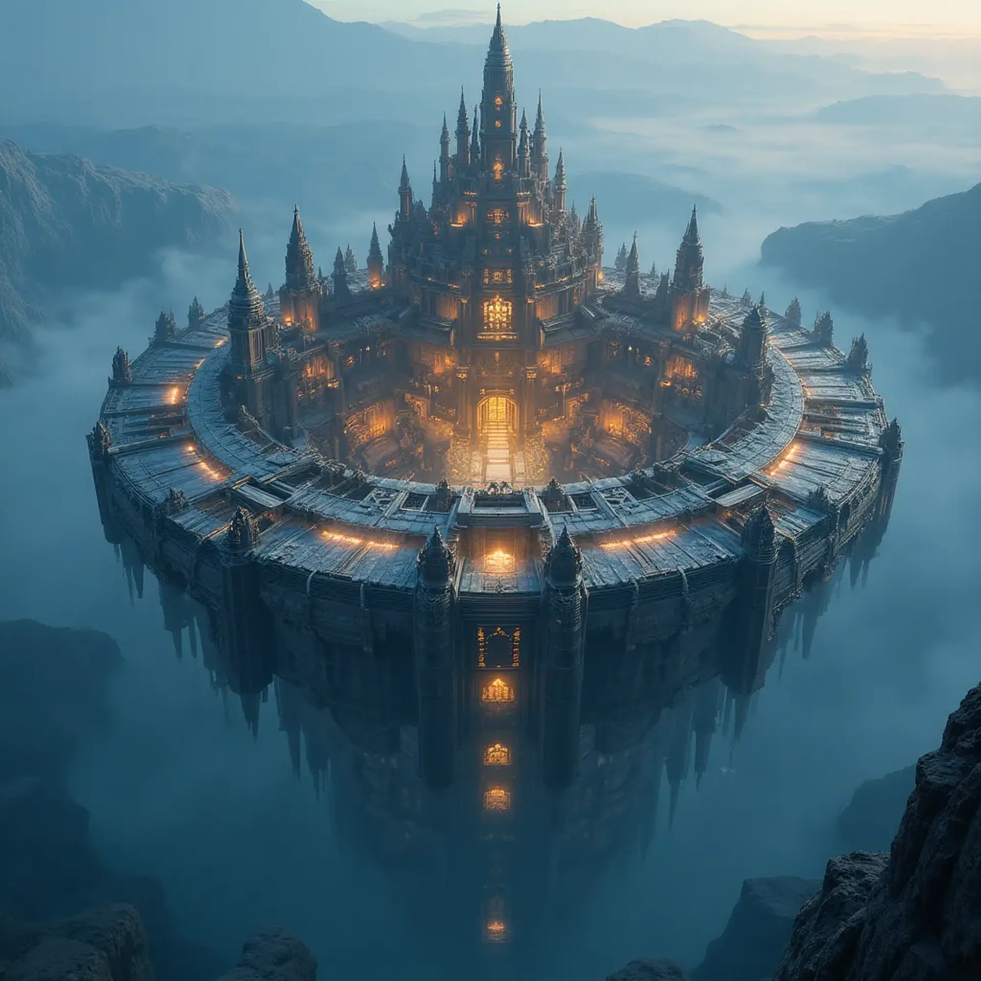 Sentinel's Watch - AI-generated fantasy Settlement
