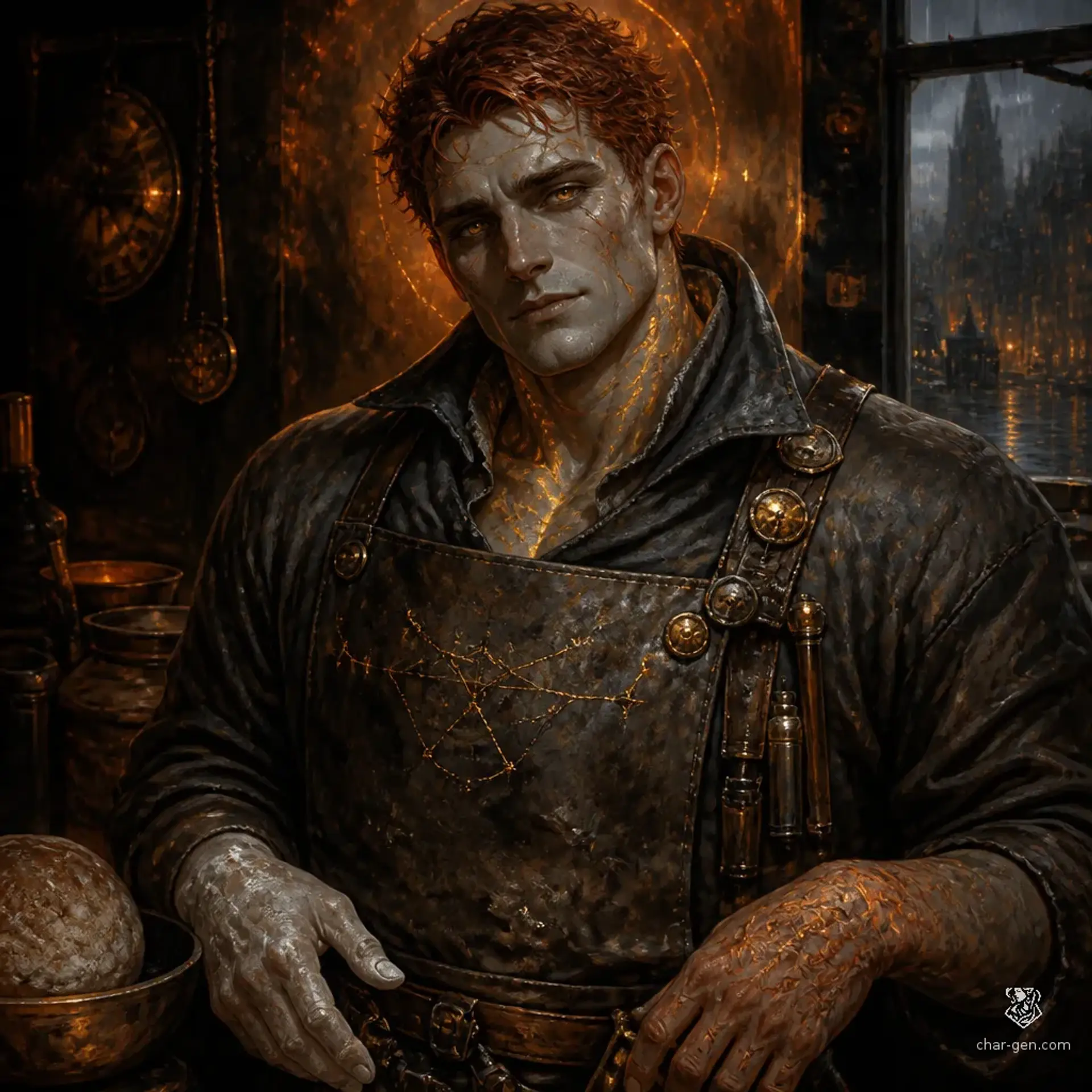 Asterion - AI-generated fantasy NPC