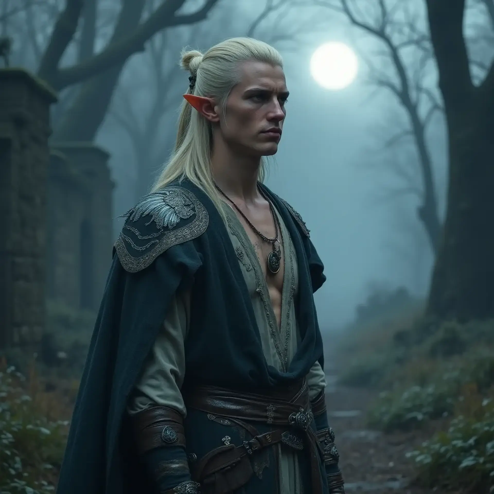Lunelis Ira - AI-generated fantasy NPC