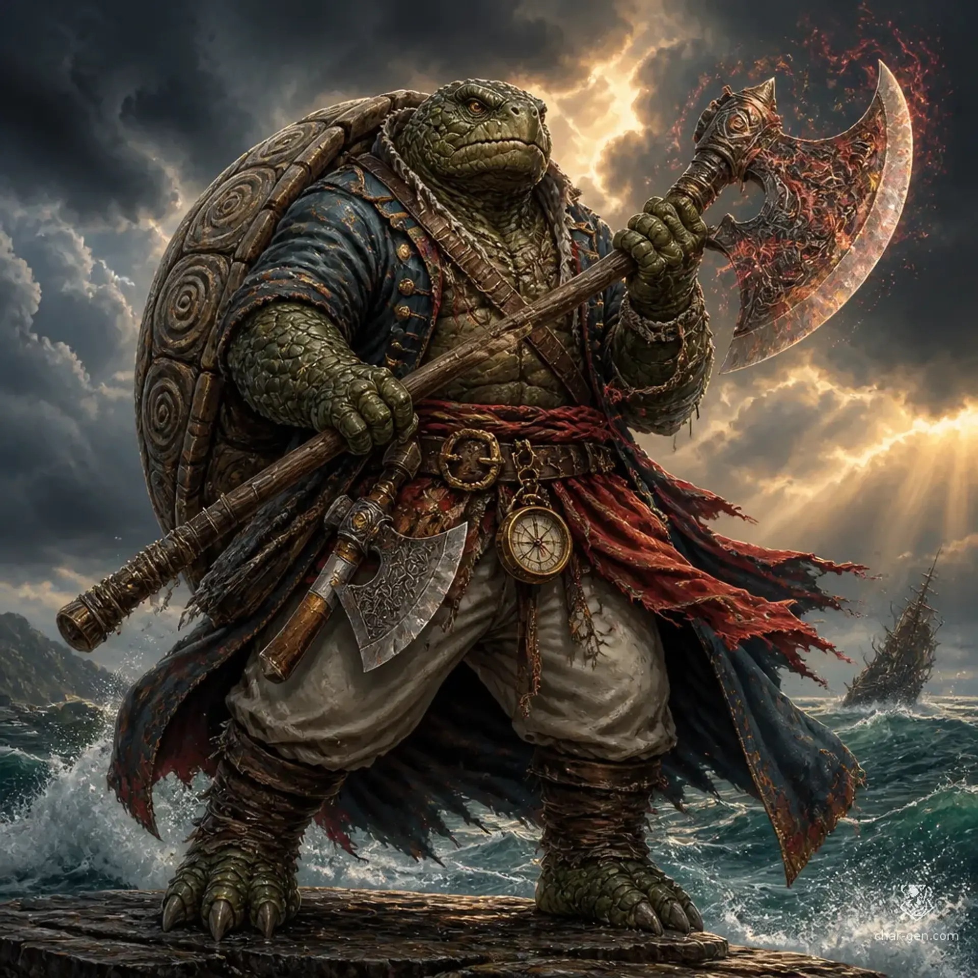 Marthulimual - AI-generated fantasy Character
