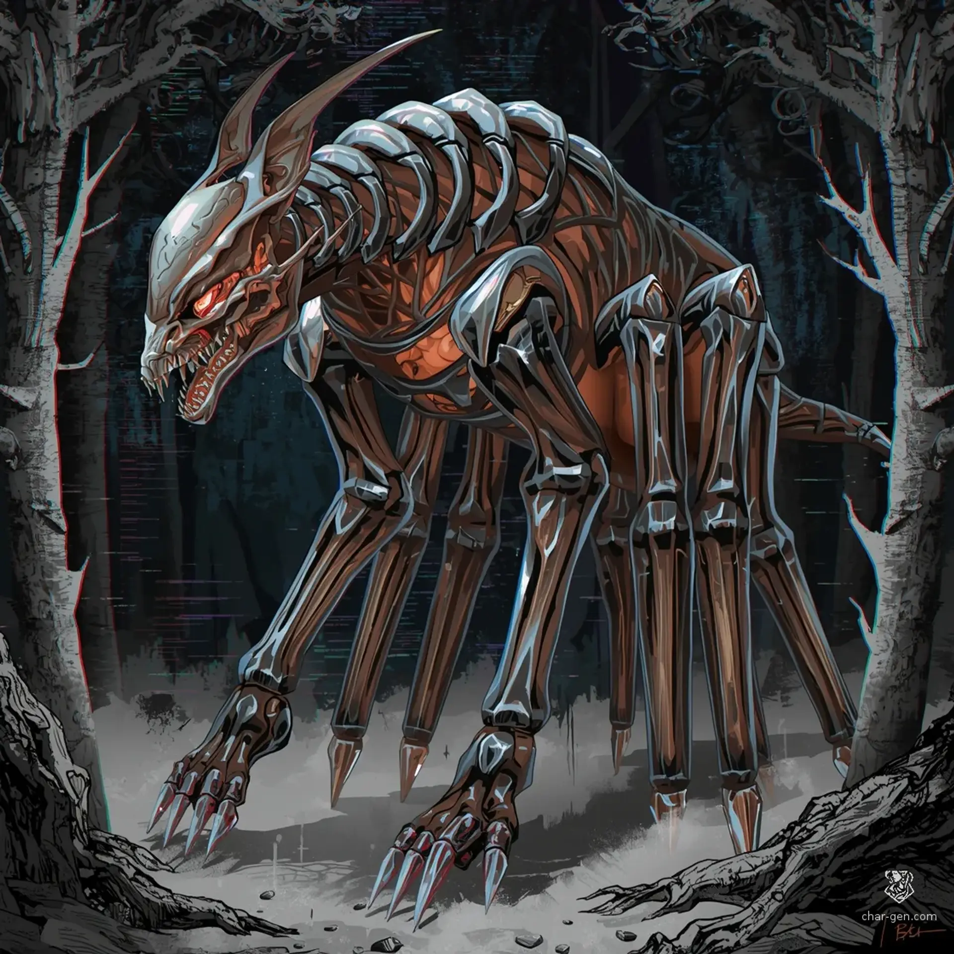 Warp-Marrow Chaos Hound